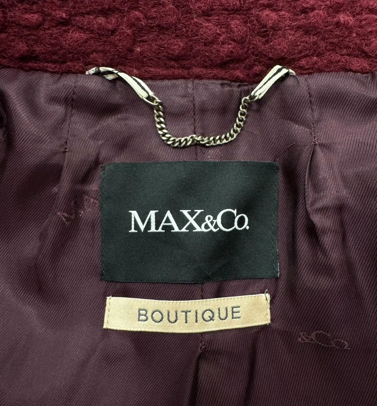 MAX&Co. Max & Co Teddy Bear Coat Wool size UK12 US8 Size M / US 6-8 / IT 42-44 - 10 Thumbnail