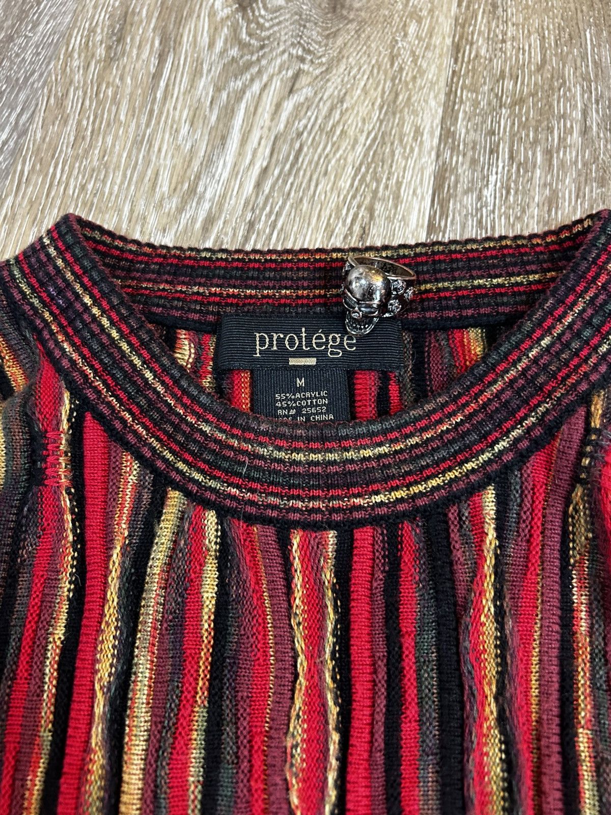 Vintage Super sick vintage 3D knit sweater Size US M / EU 48-50 / 2 - 5 Thumbnail