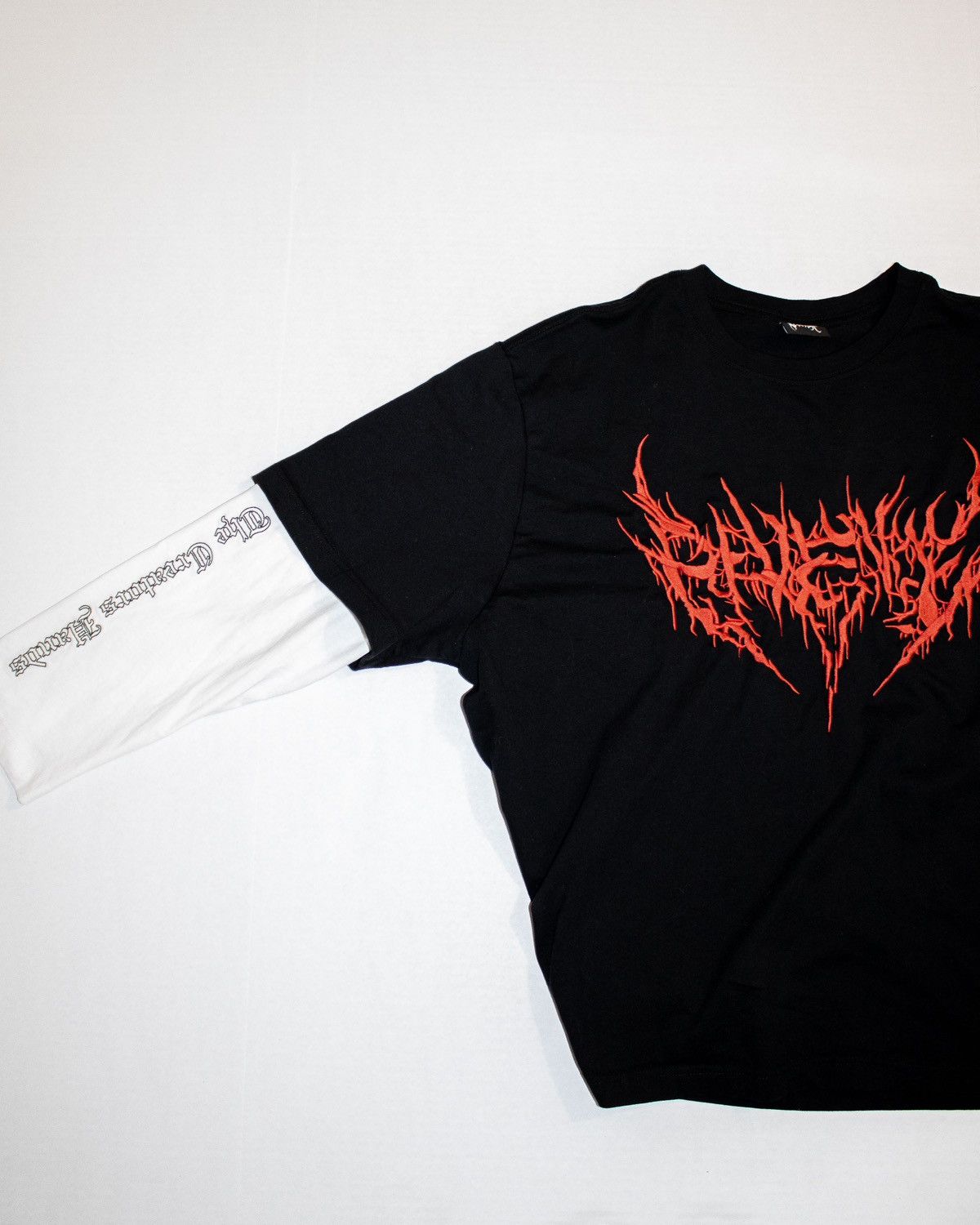 Revenge Revenge Metal Double Layer Long Sleeve T-Shirt Size US L / EU 52-54 / 3 - 2 Thumbnail