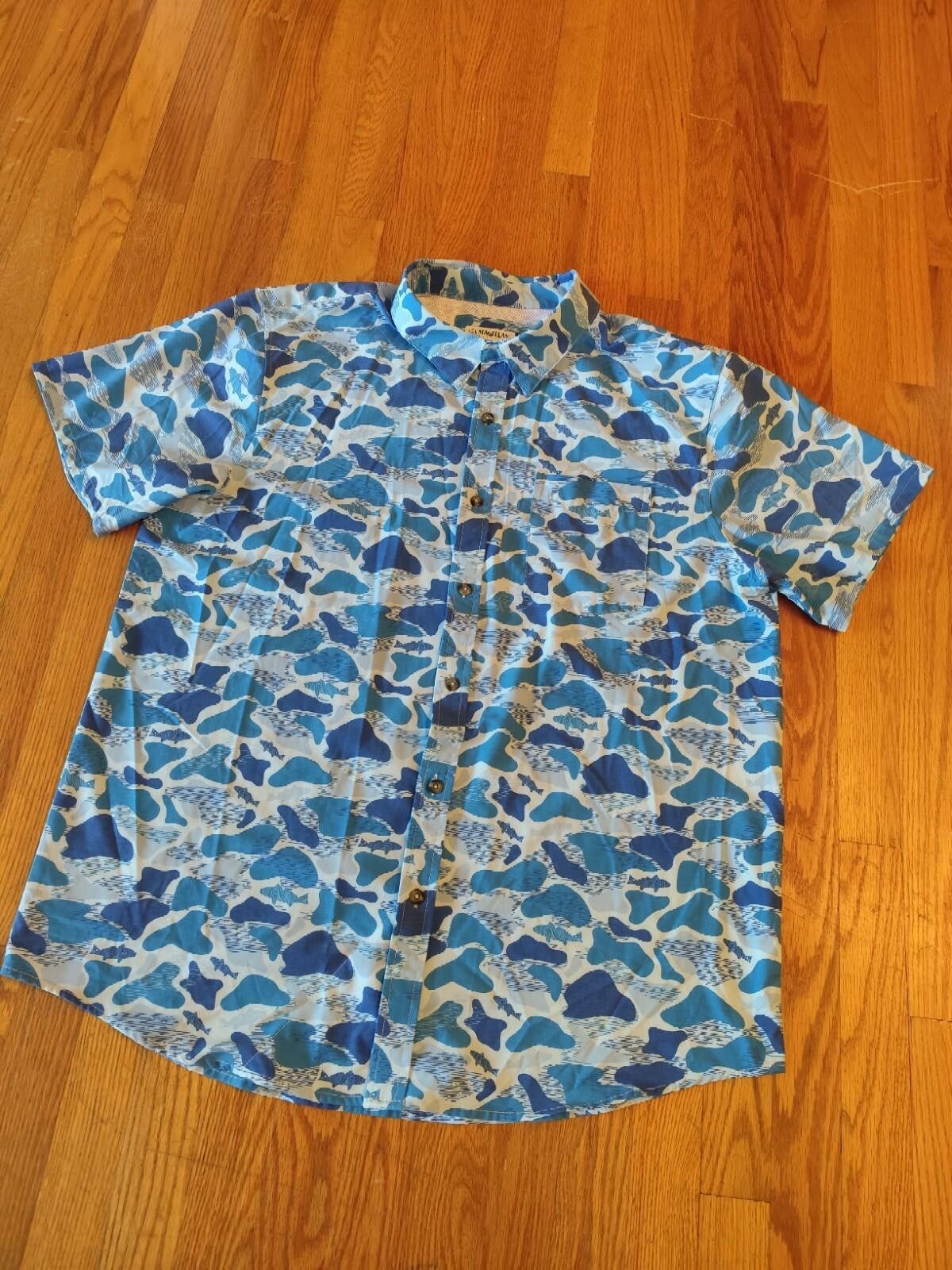 Magliano MAGELLAN Shore & Line Classic Fit Fish Gear Shirt Size XL Size US XL / EU 56 / 4 - 1 Thumbnail