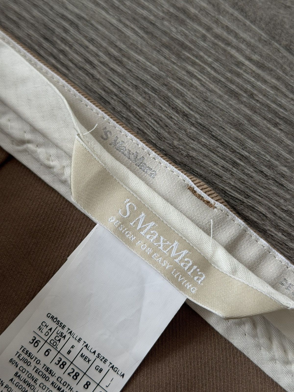 Max Mara S MaxMara Rare Premium Luxury Classic Woman Pants Size 28" / US 6 / IT 42 - 12 Thumbnail