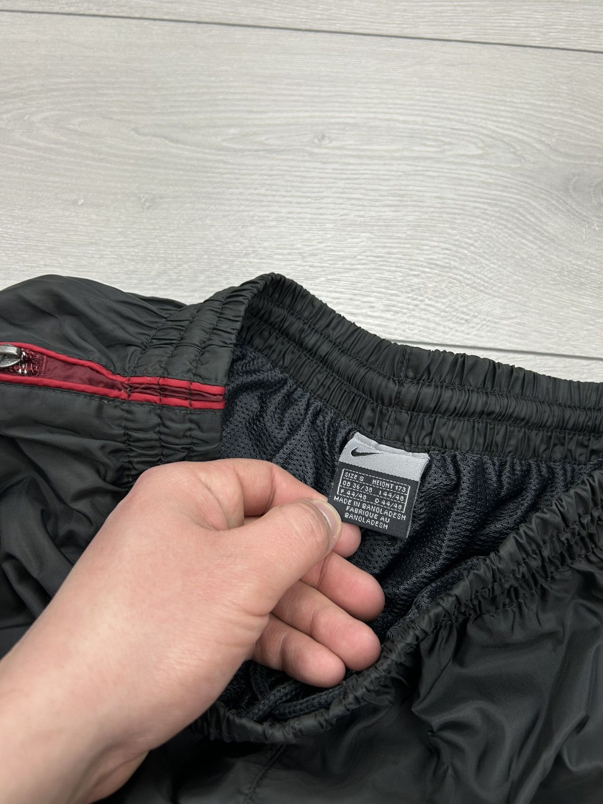 Nike × Vintage Nike Vintage Track Pant Black Size S Size US 30 / EU 46 - 6 Thumbnail