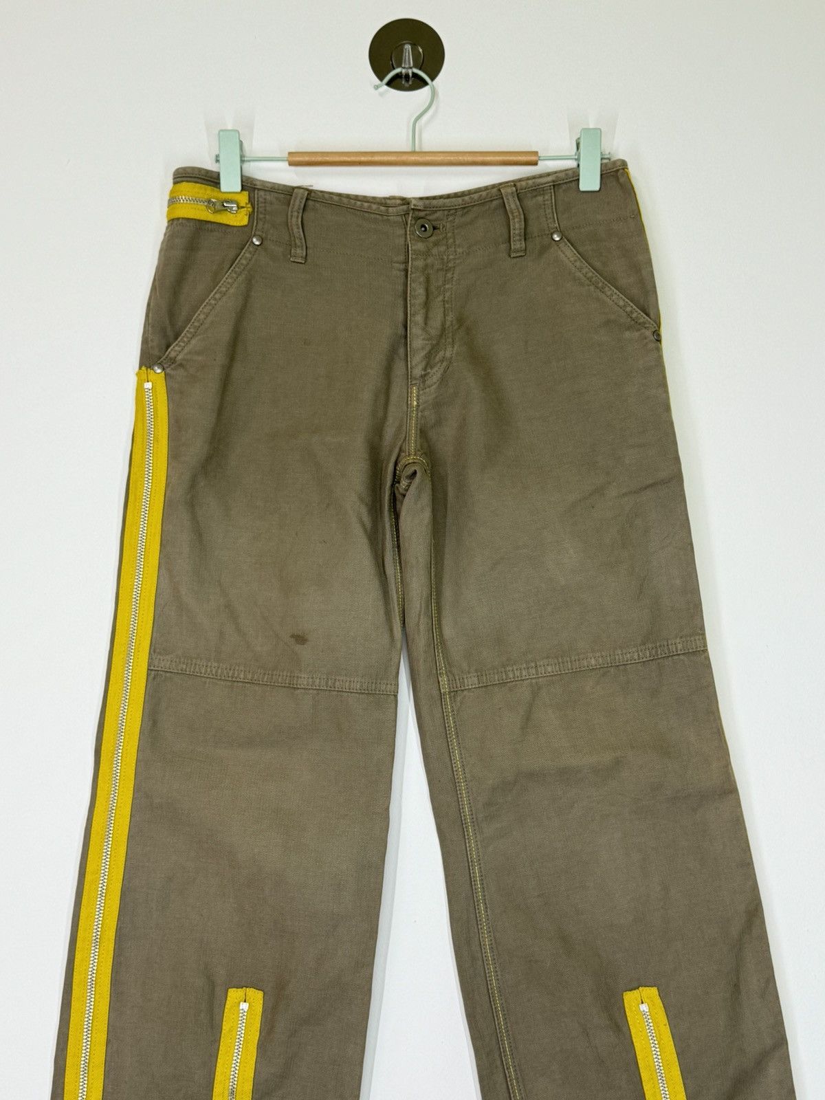 Japanese Brand × Seditionaries × Vintage Vtg Punk Zipper LE Ciel Bleu Pant Size US 29 - 3 Thumbnail
