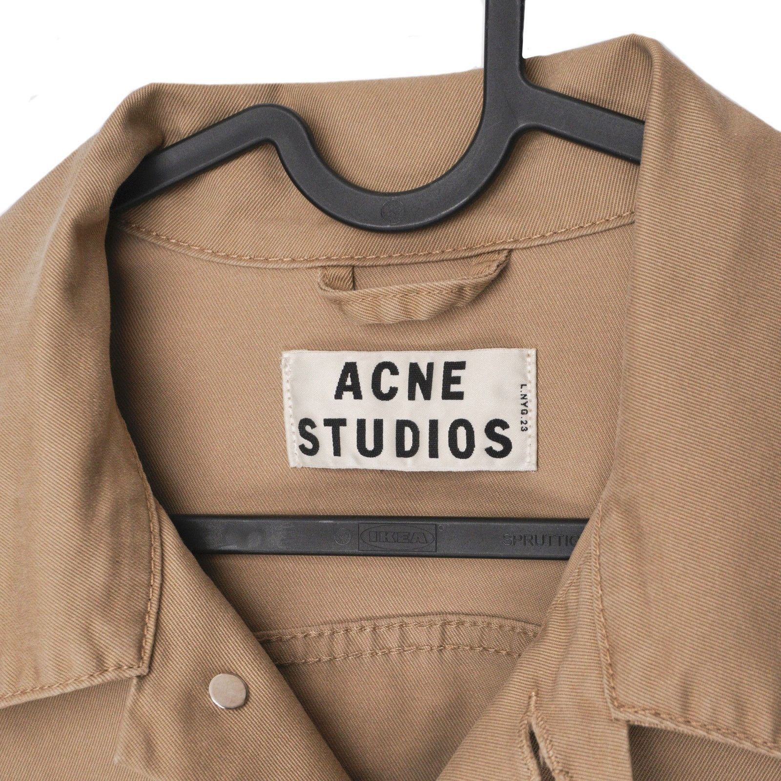 Acne Studios Acne Studios Jam Ups Beige SS13 Denim Jacket Size US M / EU 48-50 / 2 - 5 Thumbnail