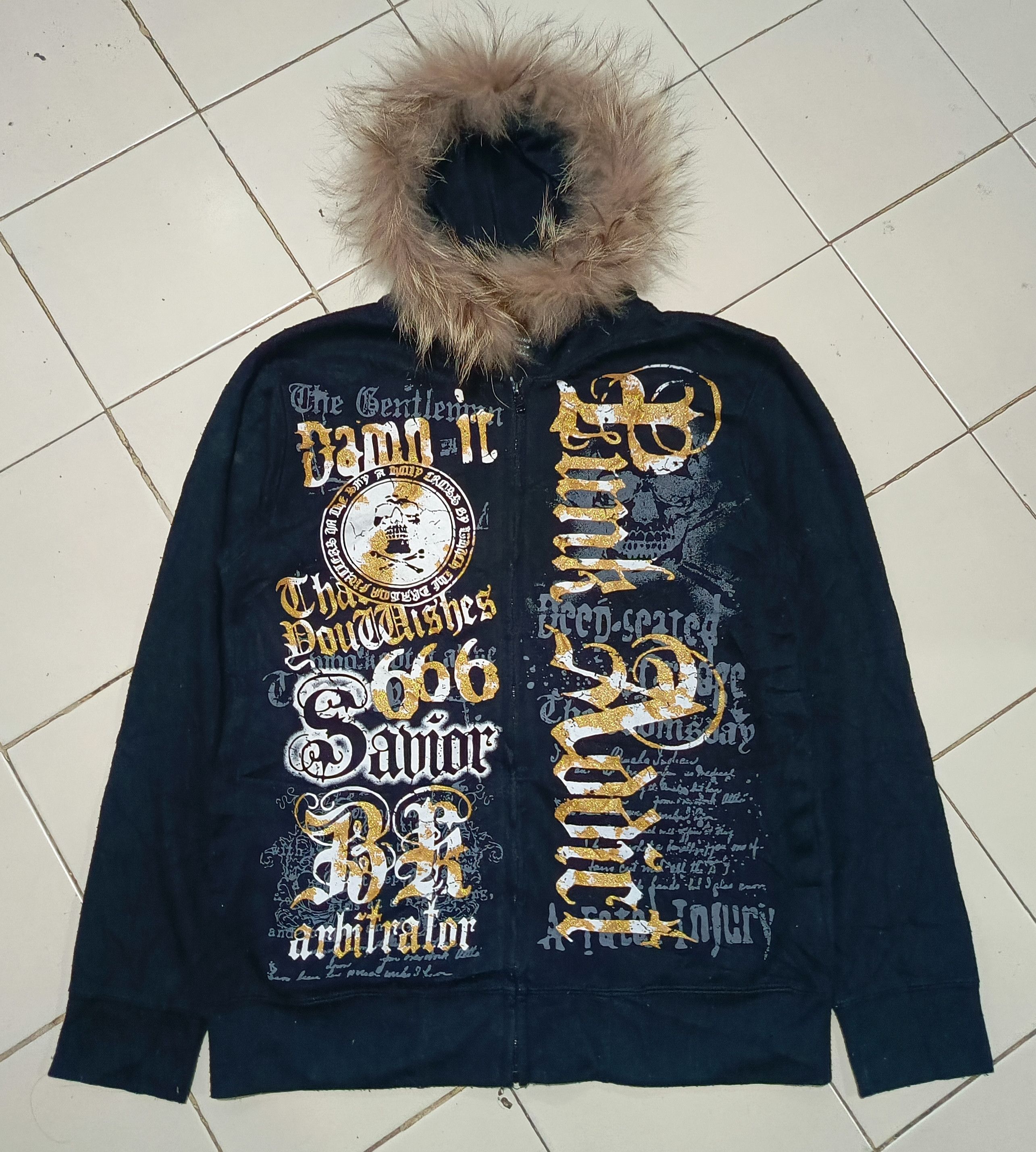 14th Addiction Hoodie Poem Skulls Cross Size US M / EU 48-50 / 2 - 1 Thumbnail