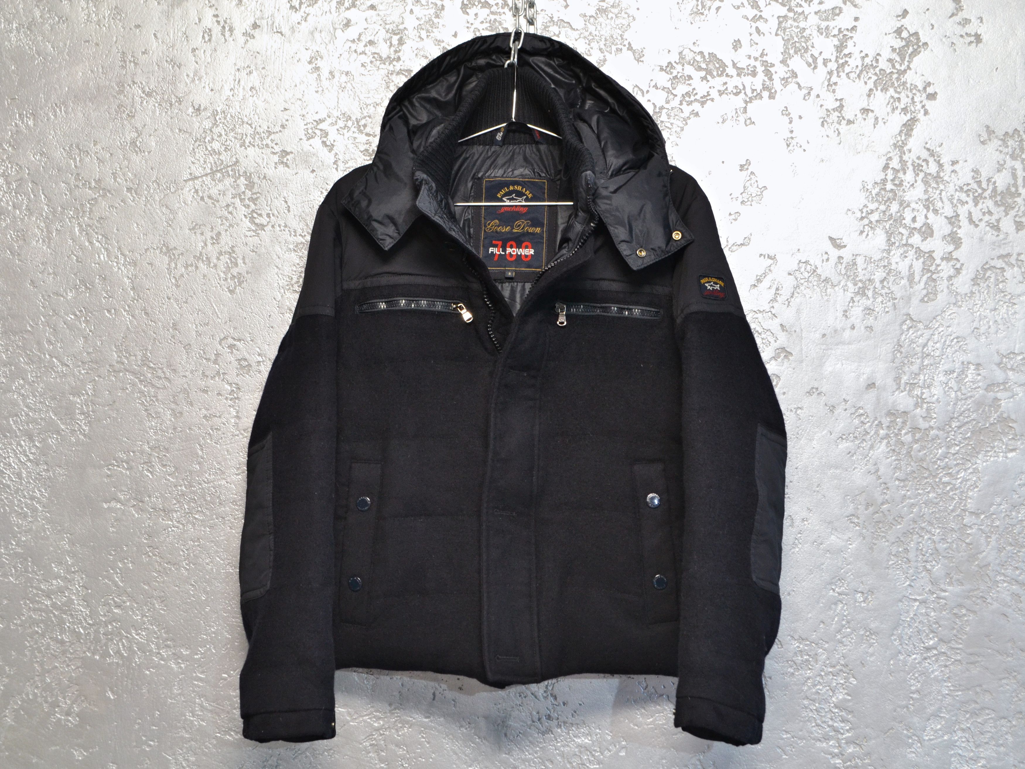 Paul & Shark Paul & Shark Wool Down Puffer Jacket Mens Navy S Size US M / EU 48-50 / 2 - 1 Thumbnail