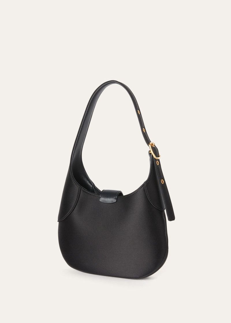 Loro Piana o1srvl11e0526 FAO7614 Size: OS / Mini Bobbin Bag in Black Size ONE SIZE - 2 Thumbnail