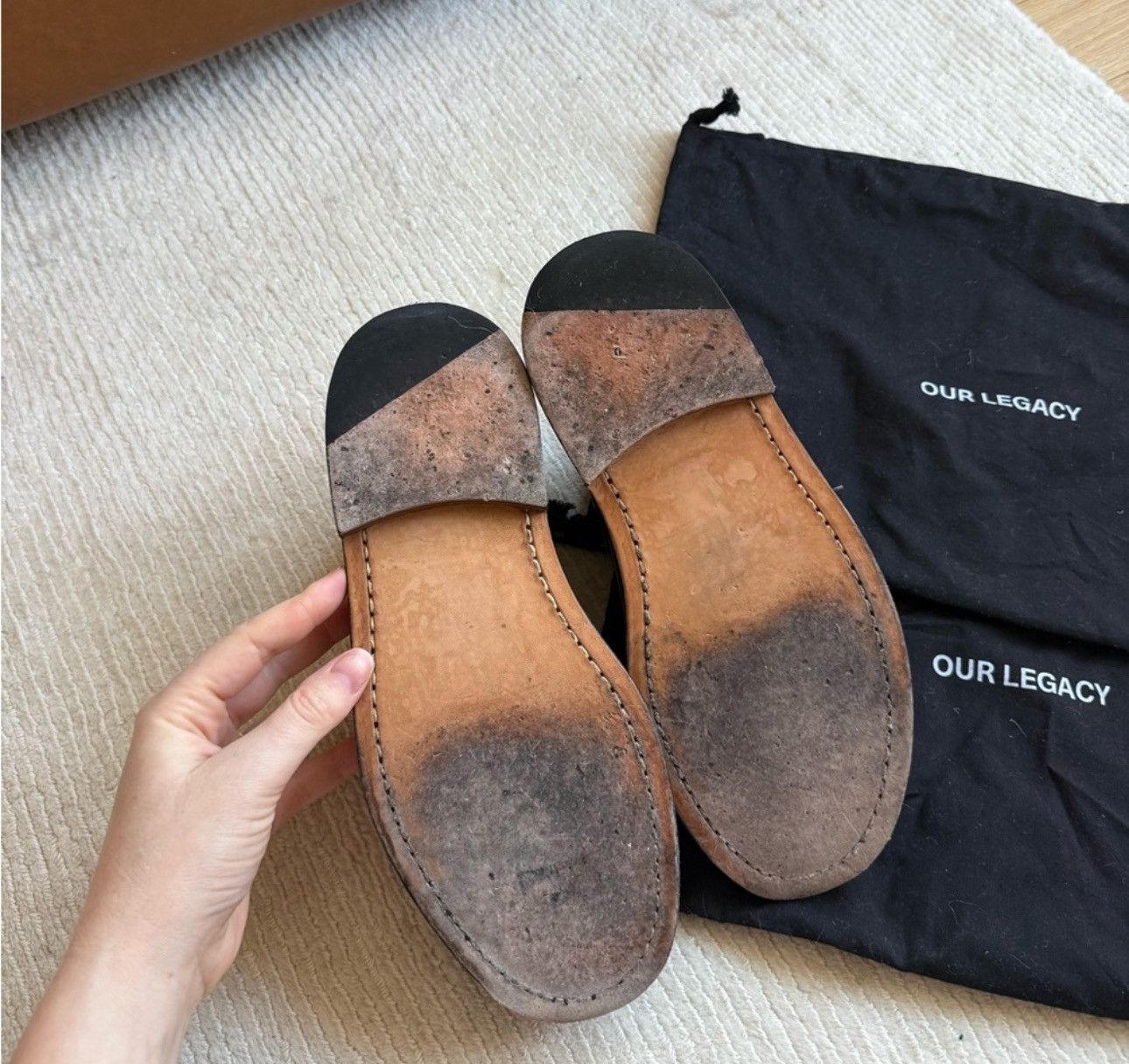 Our Legacy RARE GRAIL Our Legacy leather derby Size US 7.5 / IT 37.5 - 6 Thumbnail