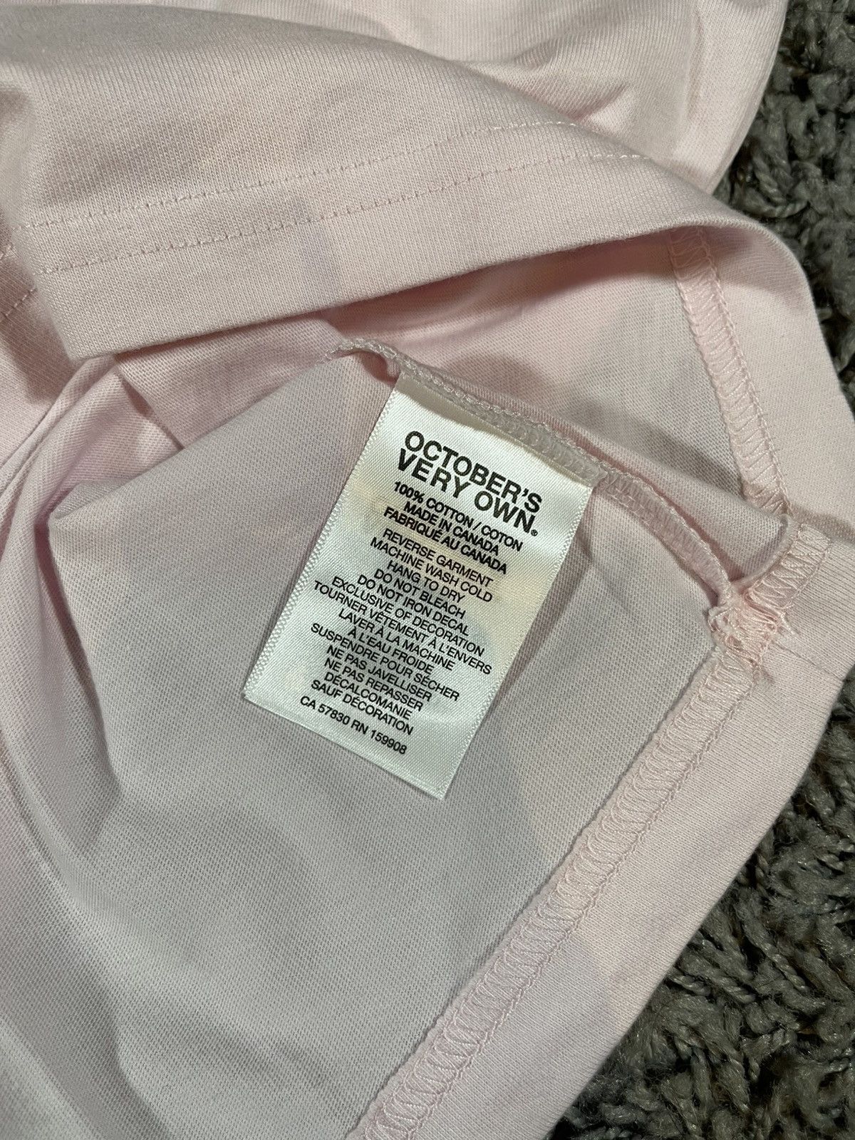 October's Very Own OVO Diamond Tee Pink Size US S / EU 44-46 / 1 - 5 Thumbnail