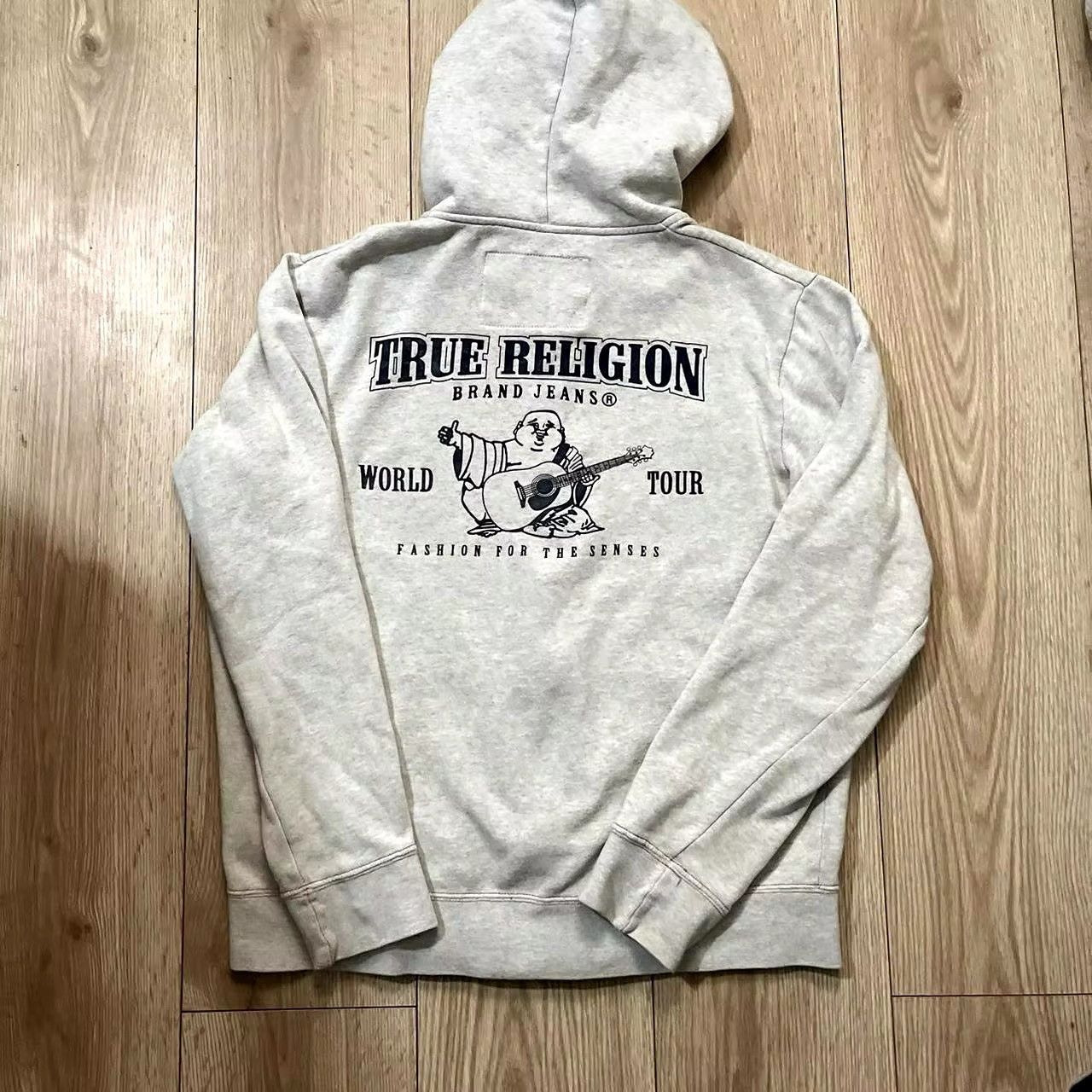 True religion gray hoodie shops