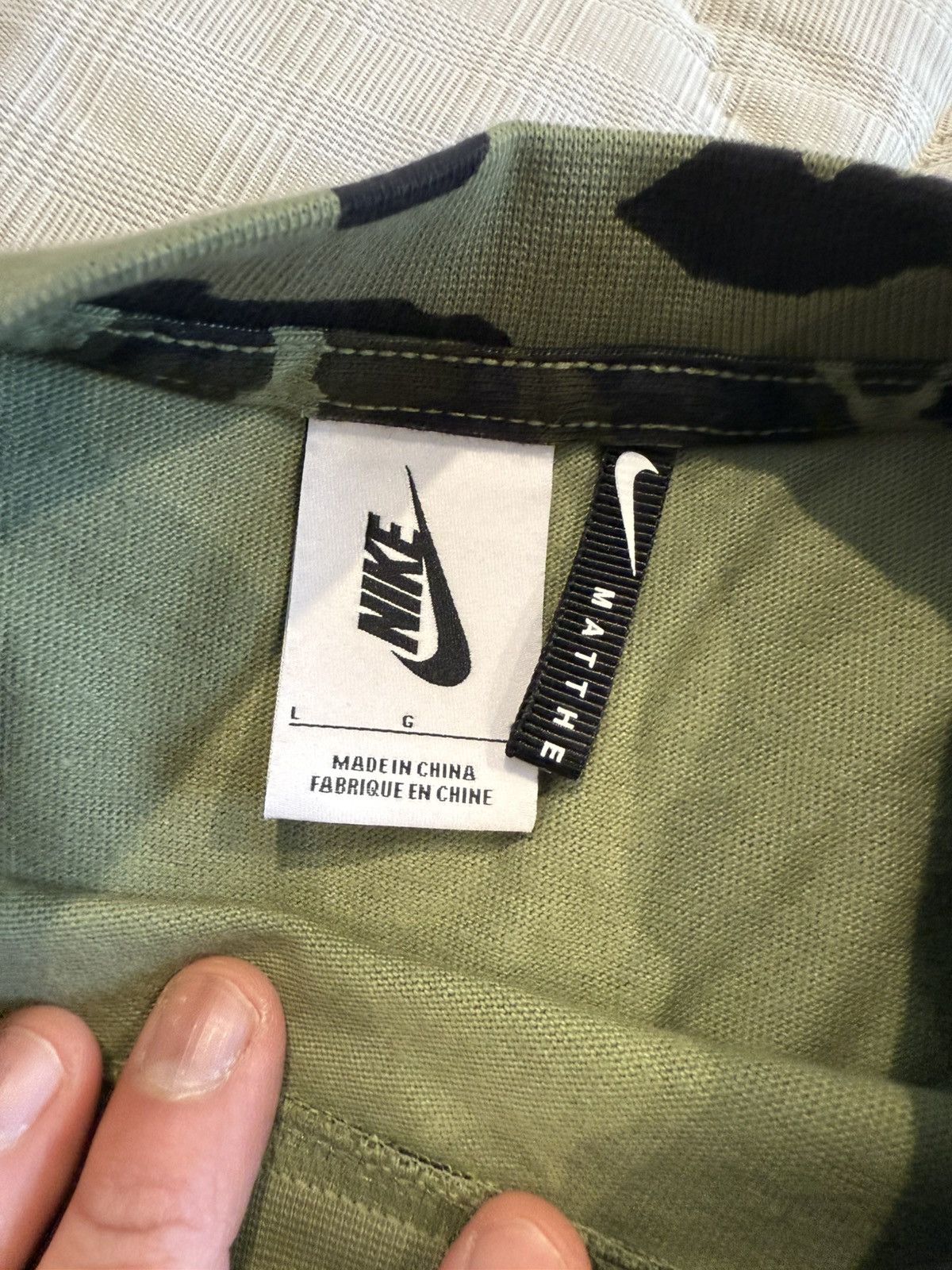 MMW × Nike Nike x mmw long sleeve camo tee Size US L / EU 52-54 / 3 - 2 Thumbnail