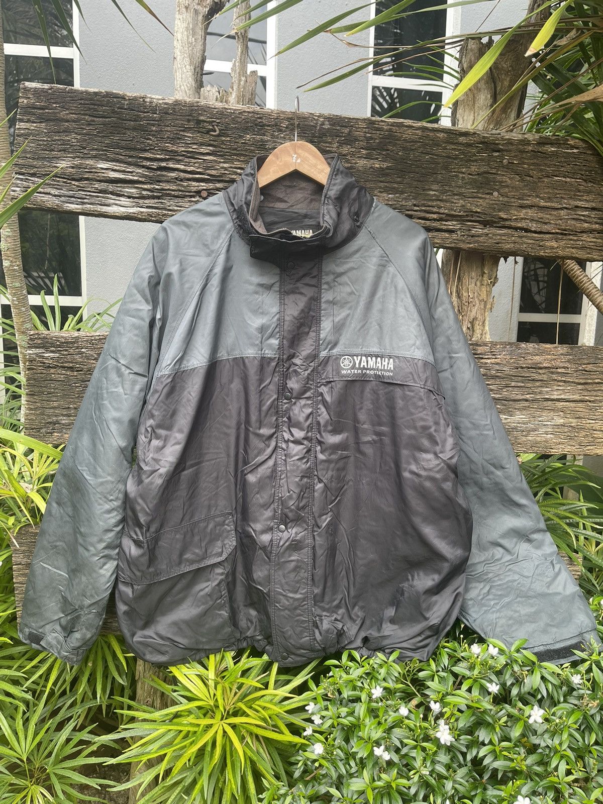 Yamaha Vintage Yamaha Water Protection Nylon Jacket 3L Oversize Fit Size US XL / EU 56 / 4 - 1 Thumbnail