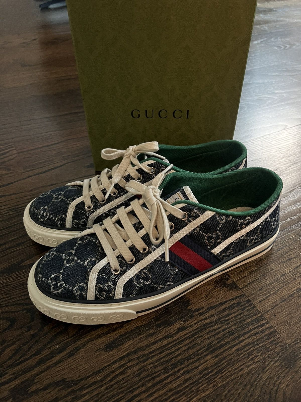 Gucci Gucci Tennis shoes 1977 Size US 9 / EU 42 - 1 Thumbnail