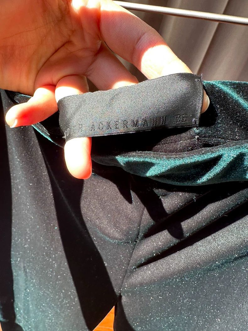 Haider Ackermann Haider Ackermann Hayden Ackerman Velvet Pants Size 24" / US 00 / IT 34 - 5 Thumbnail