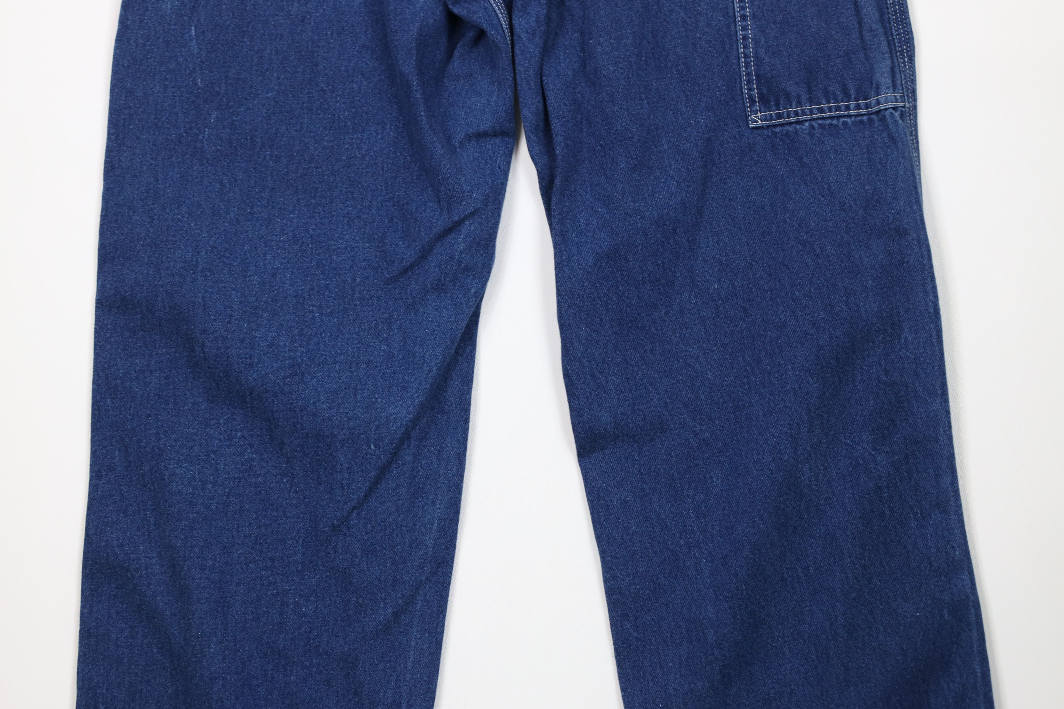 Carhartt Vintage 90s Carhartt Wide Leg Dungaree Denim Jeans Cotton Size US 36 / EU 52 - 12 Thumbnail