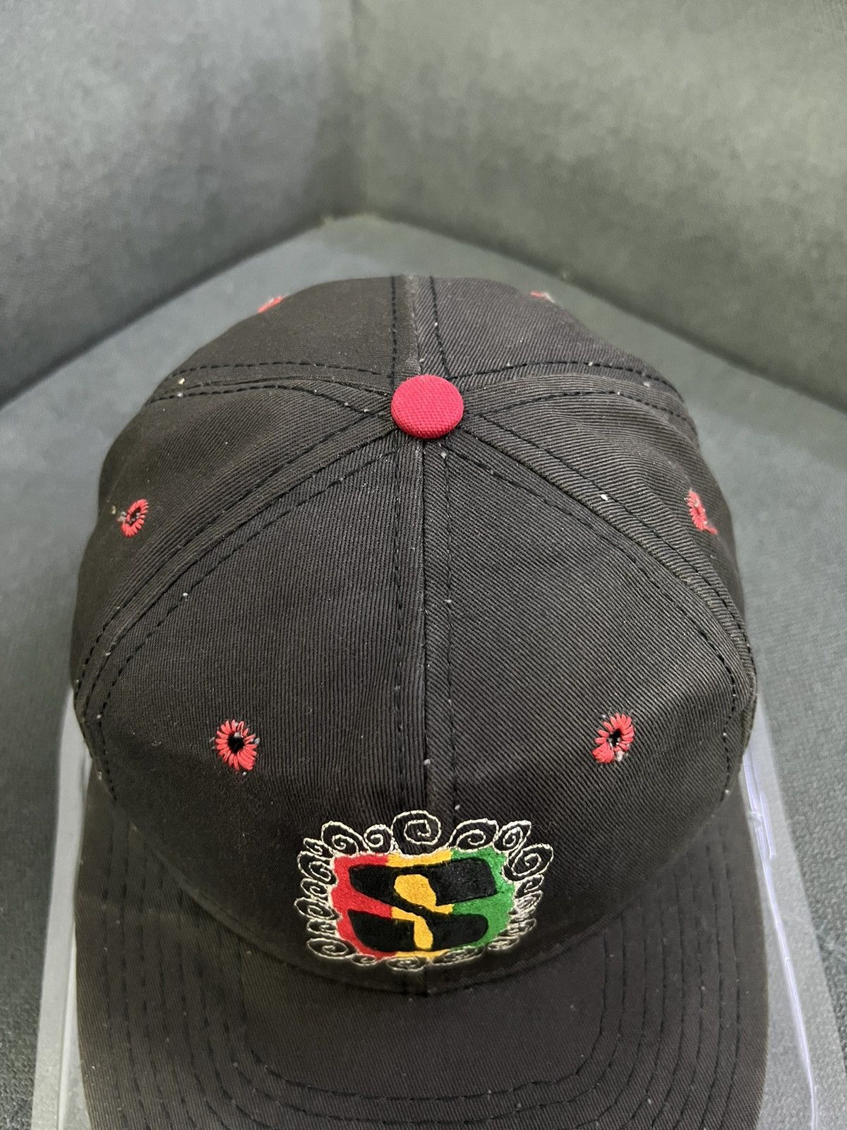 Stussy Vtg 90s Stussy Rasta Size ONE SIZE - 6 Thumbnail