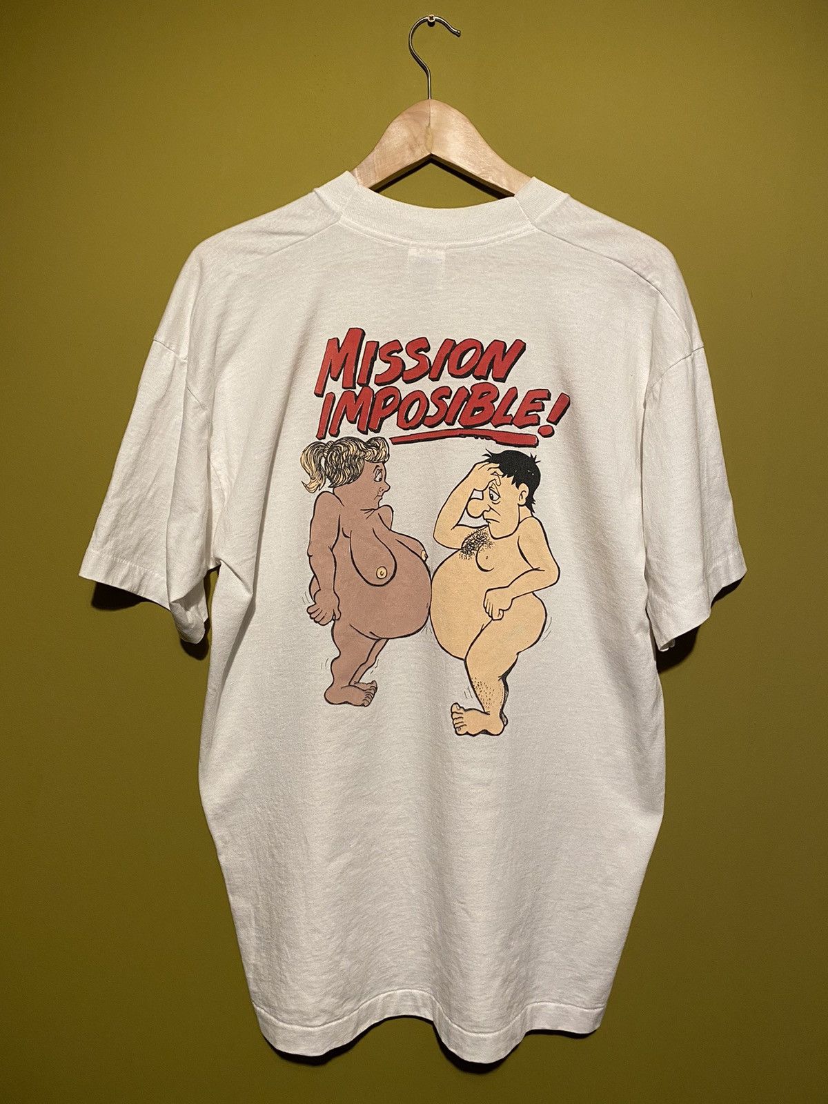 Vintage Vintage Mission Impossible Single Stitch Tee FOTL Comedy Sex |  Grailed