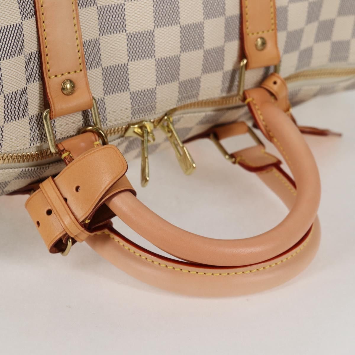 Louis Vuitton LOUIS VUITTON Damier Azur Keepall 50 Boston Bag N41430 Size ONE SIZE - 7 Thumbnail