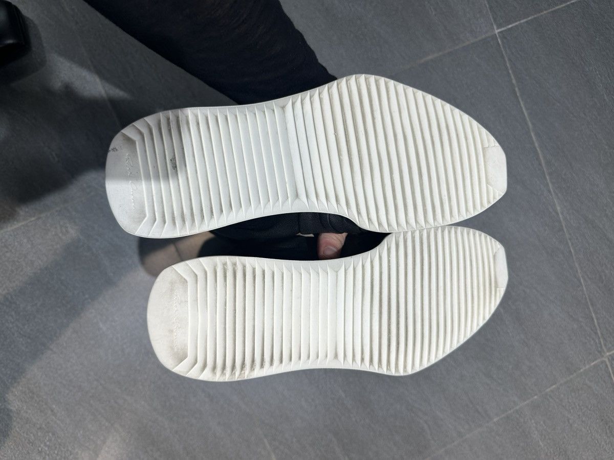 Rick Owens Rick Owens Leather Stretch Oblique Runner Size US 6 / EU 39 - 6 Thumbnail