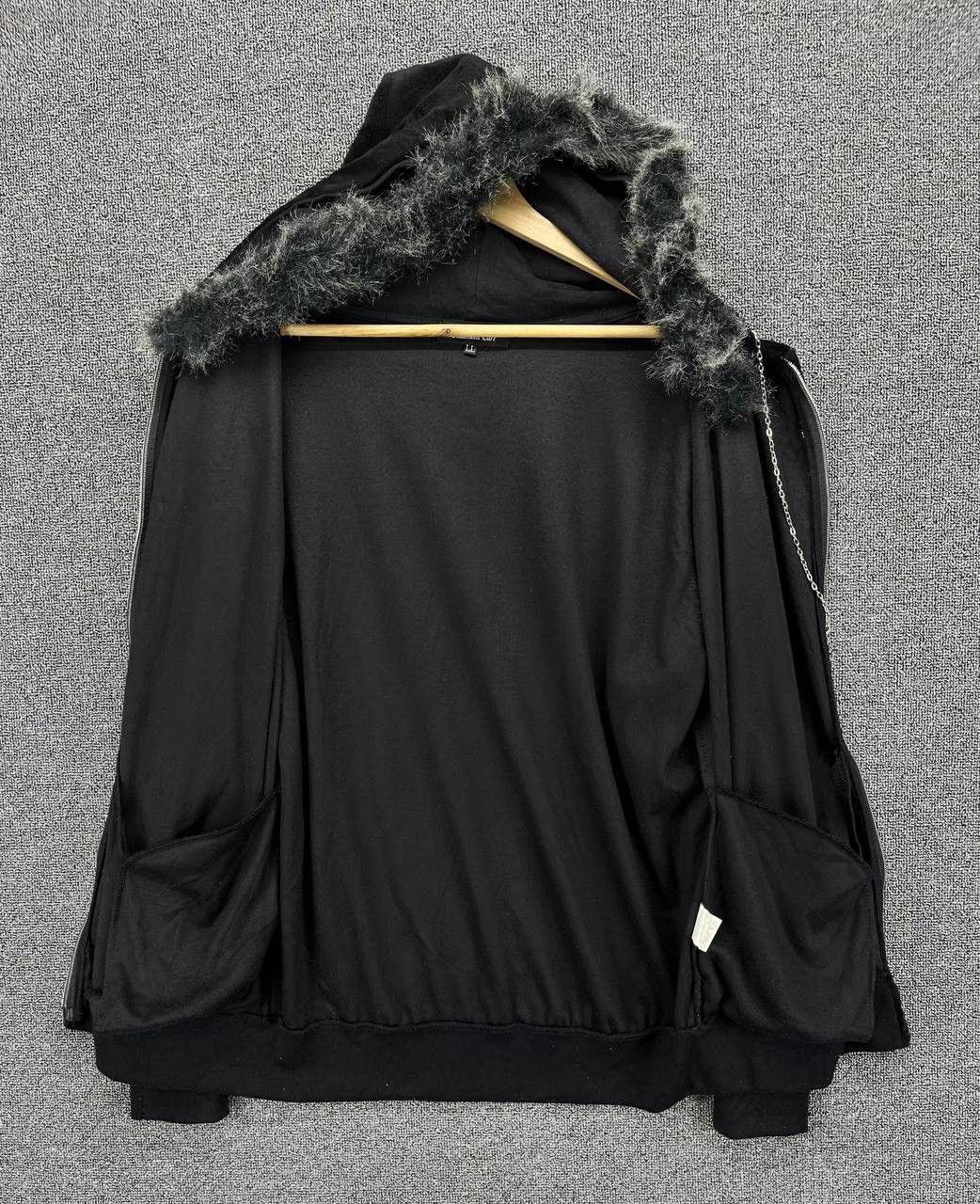 If Six Was Nine Beaumont Carr Poem Punk Fur Hoodie Fleece Jacket Size US L / EU 52-54 / 3 - 6 Thumbnail