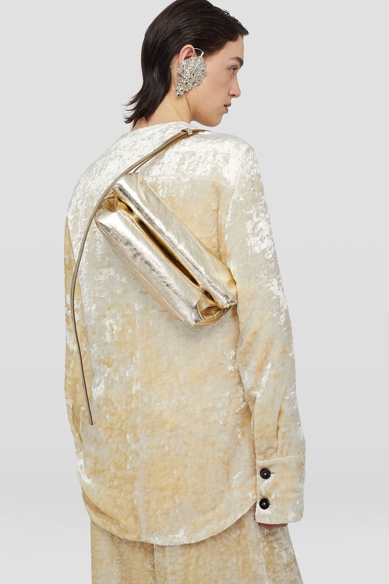 Jil Sander o1loc1c0426 Size:OS/Rollup Small in Golden Size ONE SIZE - 5 Thumbnail