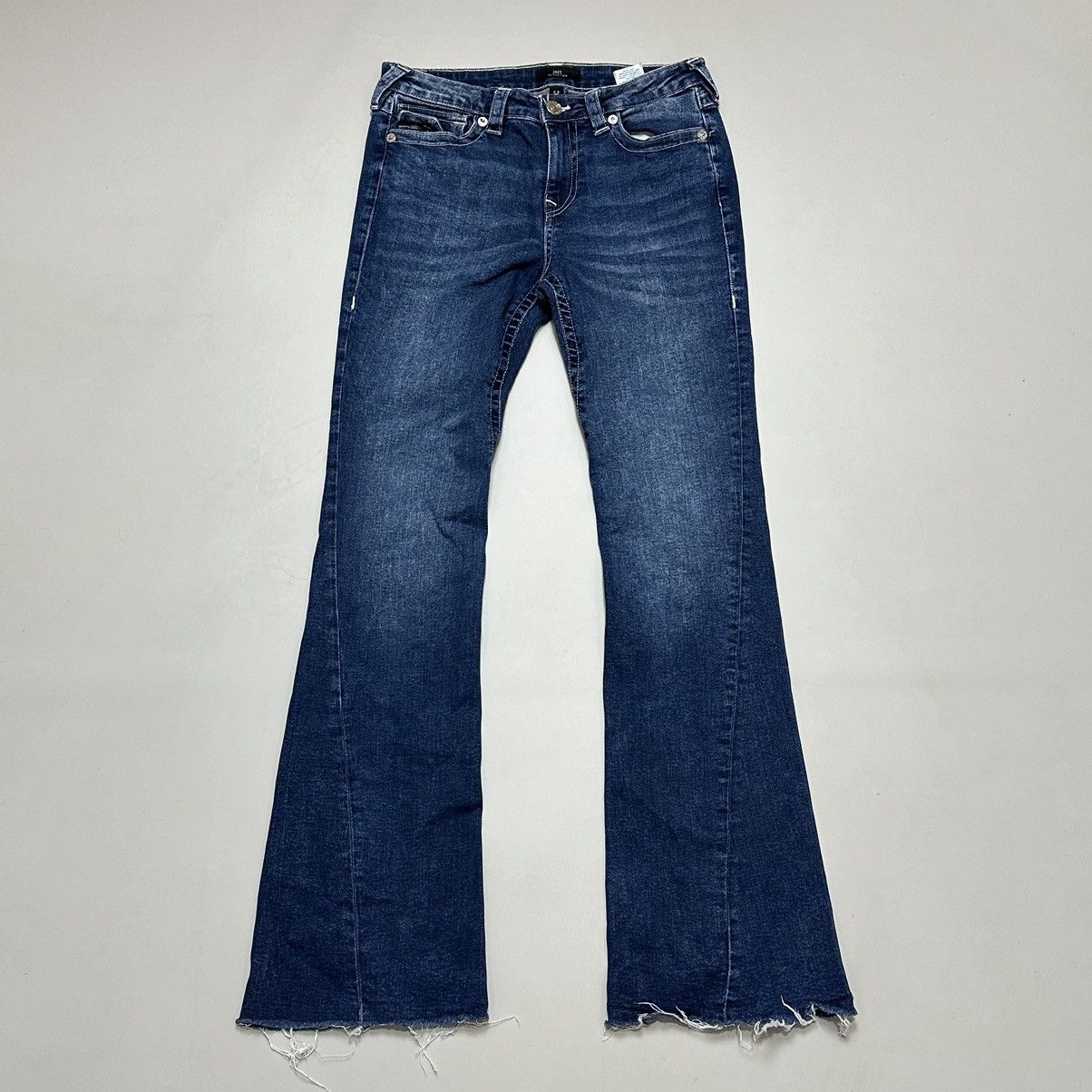 True Religion True Religion Joey mid rise flare y2k denim Size 28" / US 6 / IT 42 - 6 Thumbnail