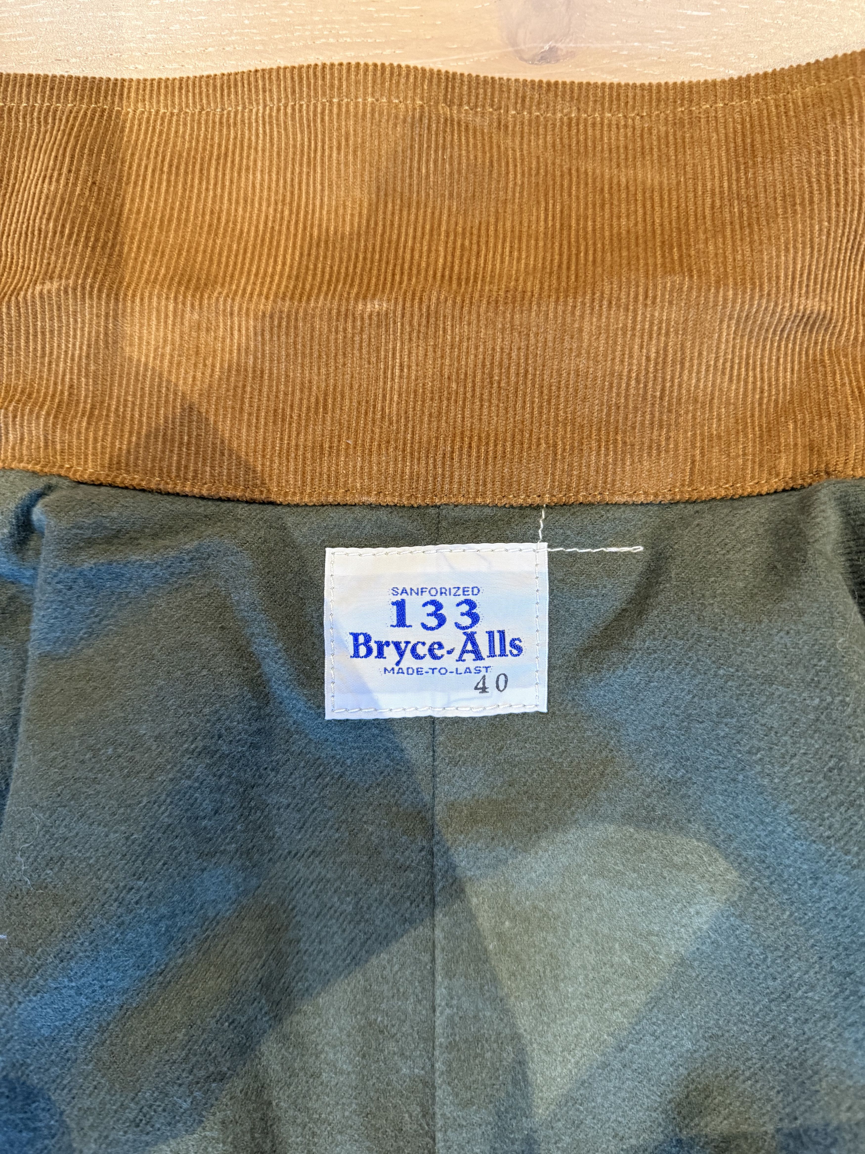 Bryceland's 💚 Bryceland's FFA Jacket Caramel Size 40 NEW Size US M / EU 48-50 / 2 - 14 Thumbnail