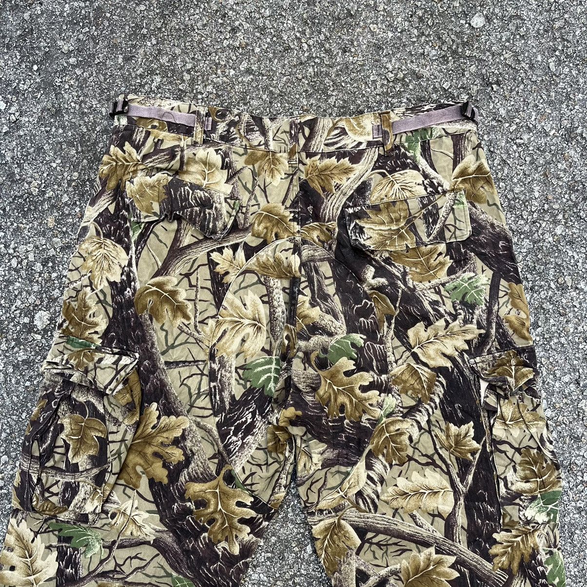 Vintage Double Knee Realtree Camo Heavy Cargo Pants Size 32-36 Size US 34 / EU 50 - 9 Thumbnail