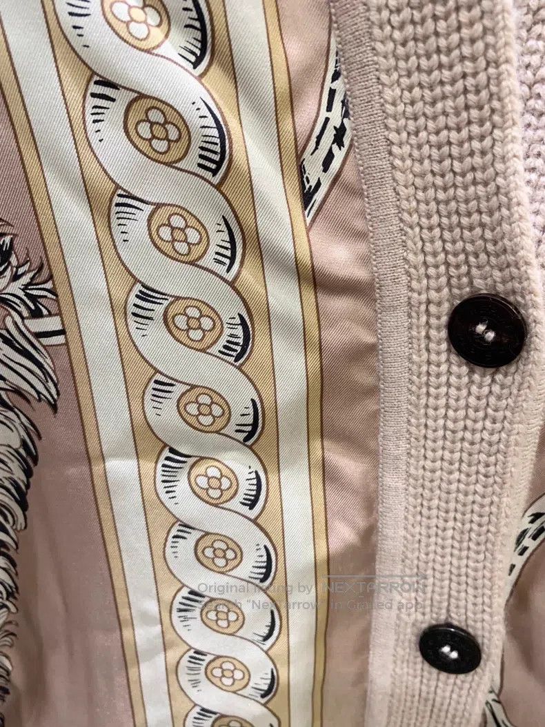 Hermes Hermes Wool cardigan Size XXS / US 00 / IT 34 - 5 Thumbnail