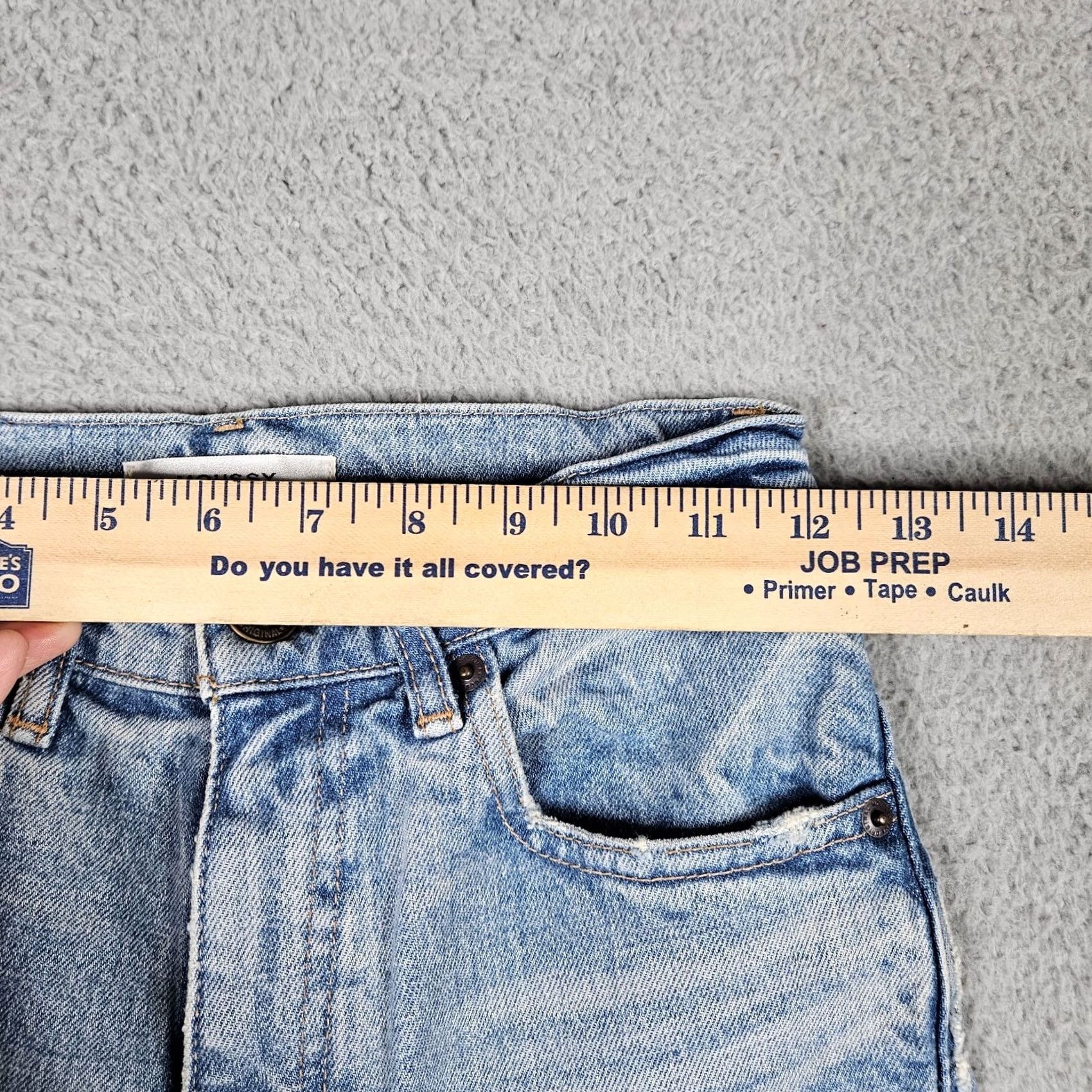 MOUSSY MOUSSY Jeans Women's Light Blue High Waist Casual Size 23 Denim Blue Regular Fit 23s Japan Mens? Size 40" / US 18 - 6 Thumbnail