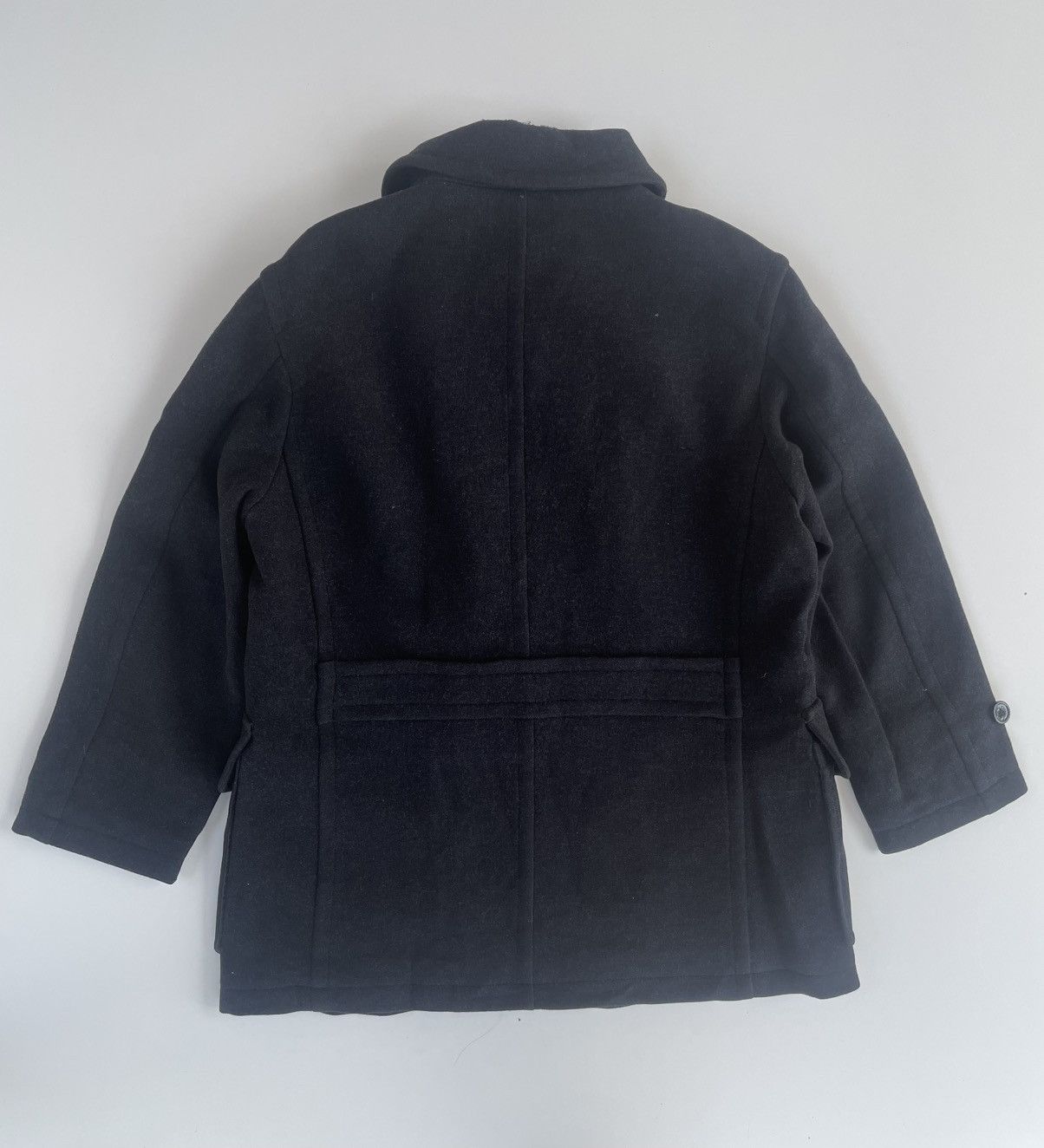Burberry Burberry London Wool Pea Coat/Jacket Size US L / EU 52-54 / 3 - 3 Thumbnail