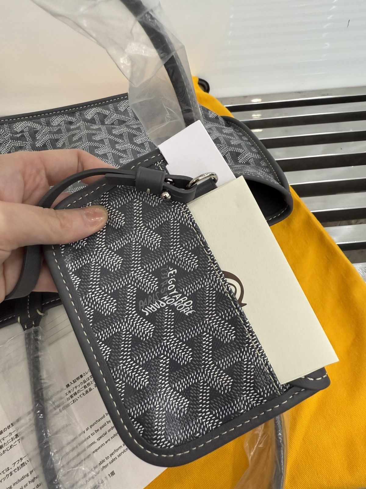 Goyard New Mini Anjou - Greg - with art work Size ONE SIZE - 9 Thumbnail