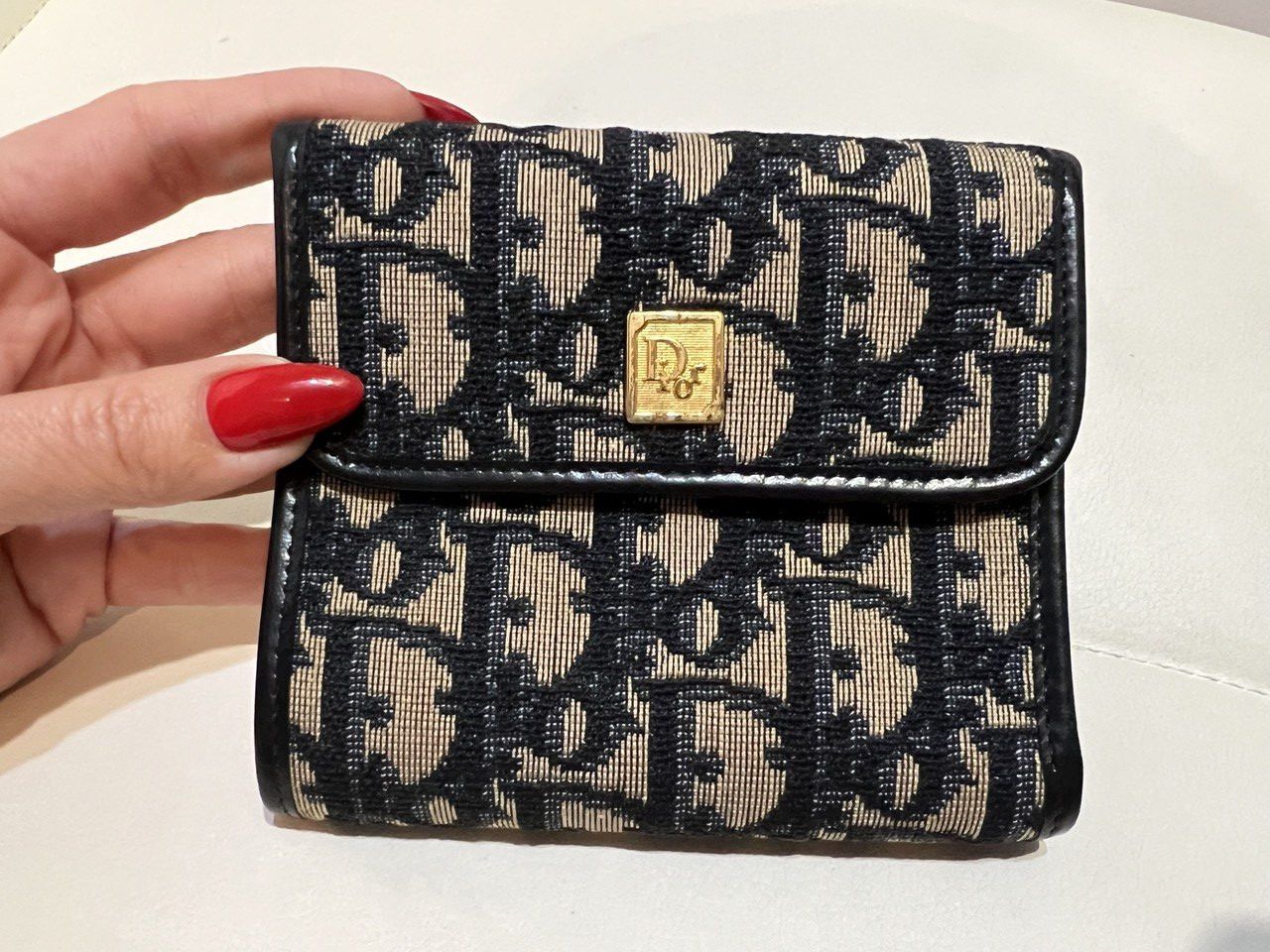 Dior Vintage Christian Dior Trotter Monogram Wallet Y2K Size ONE SIZE - 2 Thumbnail