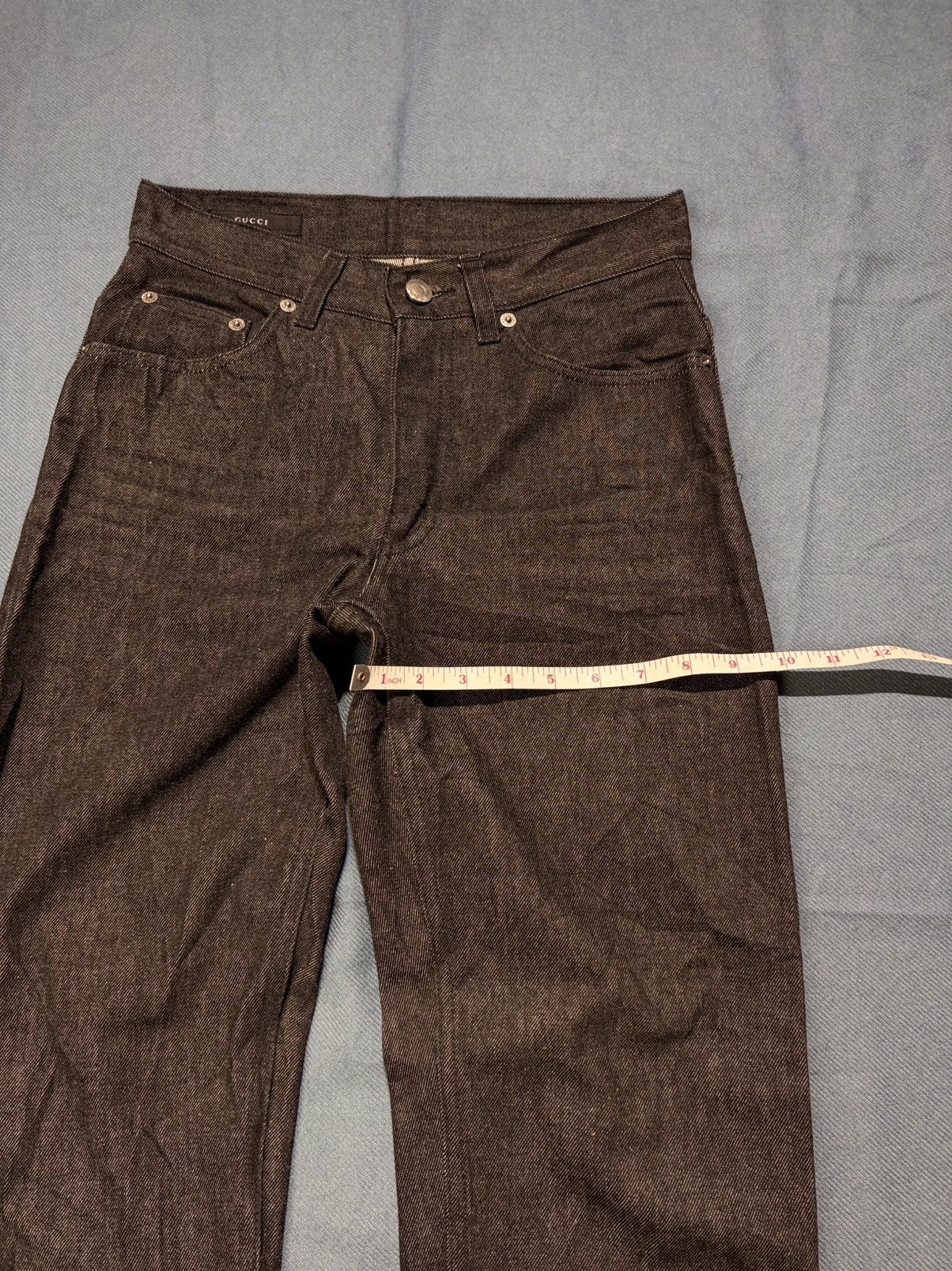 Gucci Vintage Gucci Raw Denim Selvedge Italy Jeans W28 Size US 28 / EU 44 - 15 Thumbnail