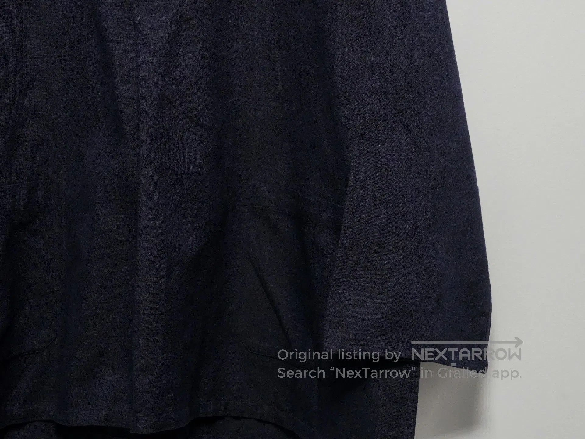 Yohji Yamamoto Yohji Yamamoto 1984SS Violet Silk-Cotton Pullover. Size US M / EU 48-50 / 2 - 5 Thumbnail