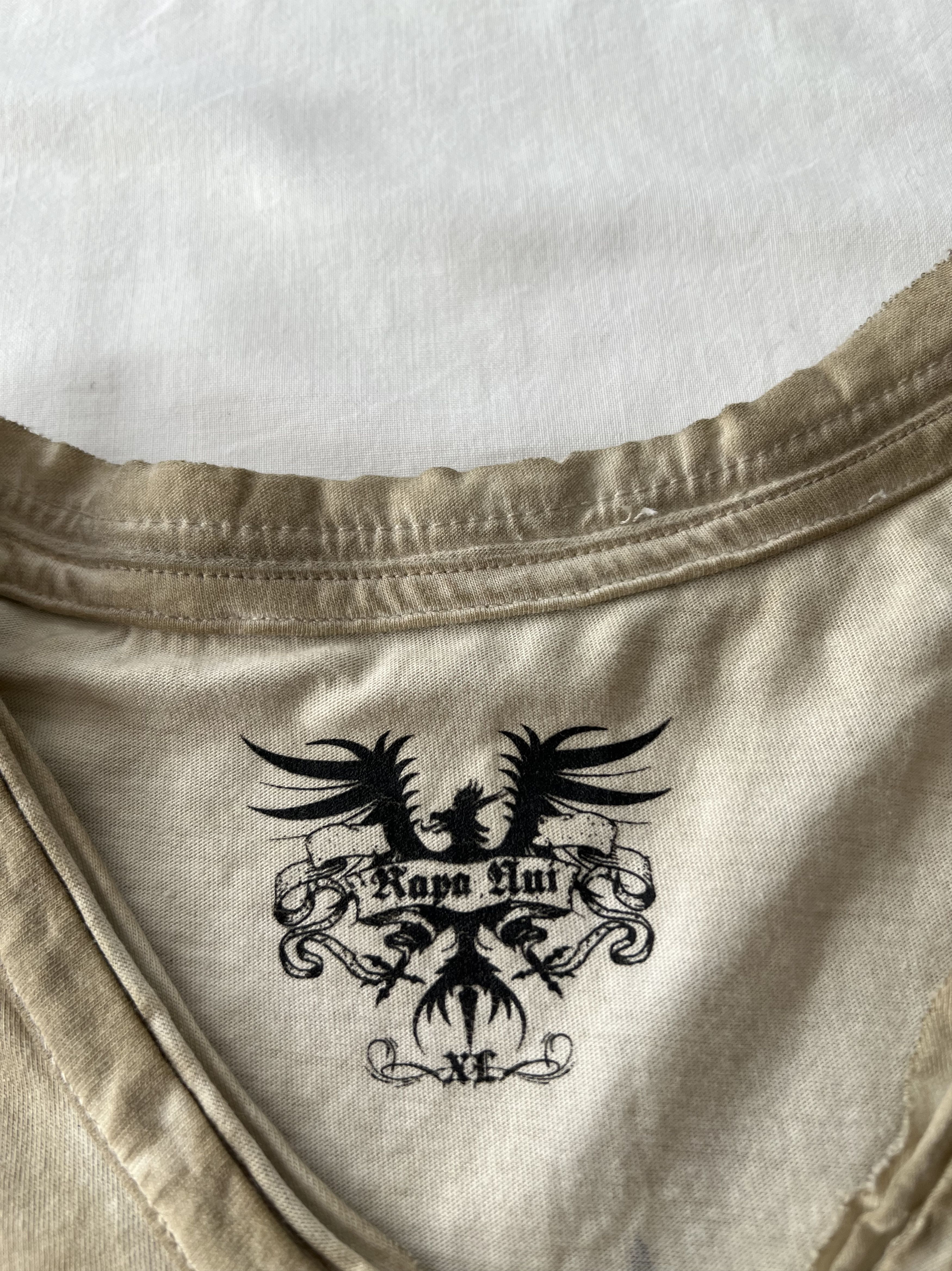 Affliction Affliction Style Rapa Nui Eagle Skull Y2K T-shirt Size US XL / EU 56 / 4 - 13 Thumbnail