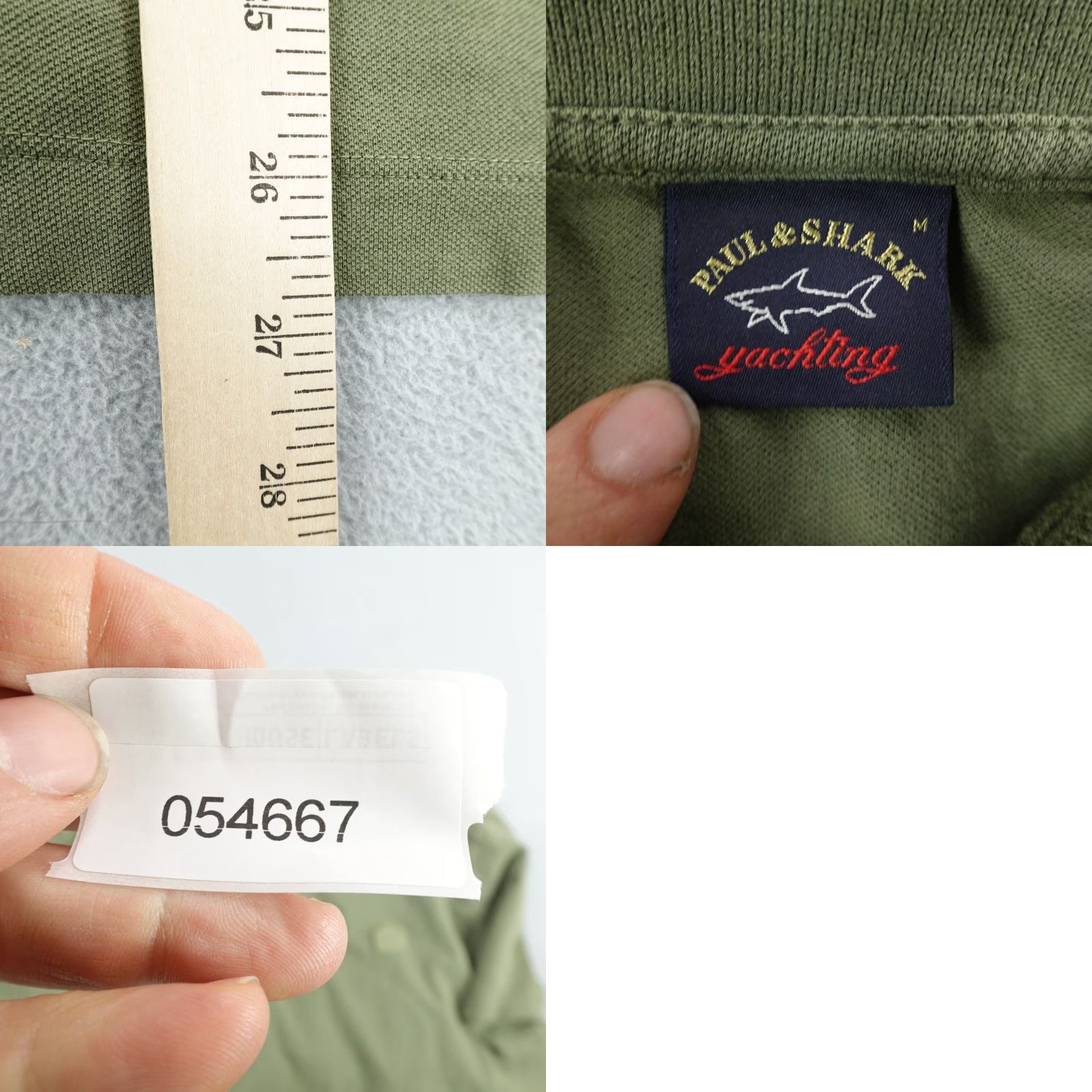Paul & Shark VINTAGE Paul & Shark Polo Shirt Mens Medium Green Yachting Logo Patch Polo Shirt Adult Medium Green Preppy Outdoor Mens Size US M / EU 48-50 / 2 - 8 Thumbnail