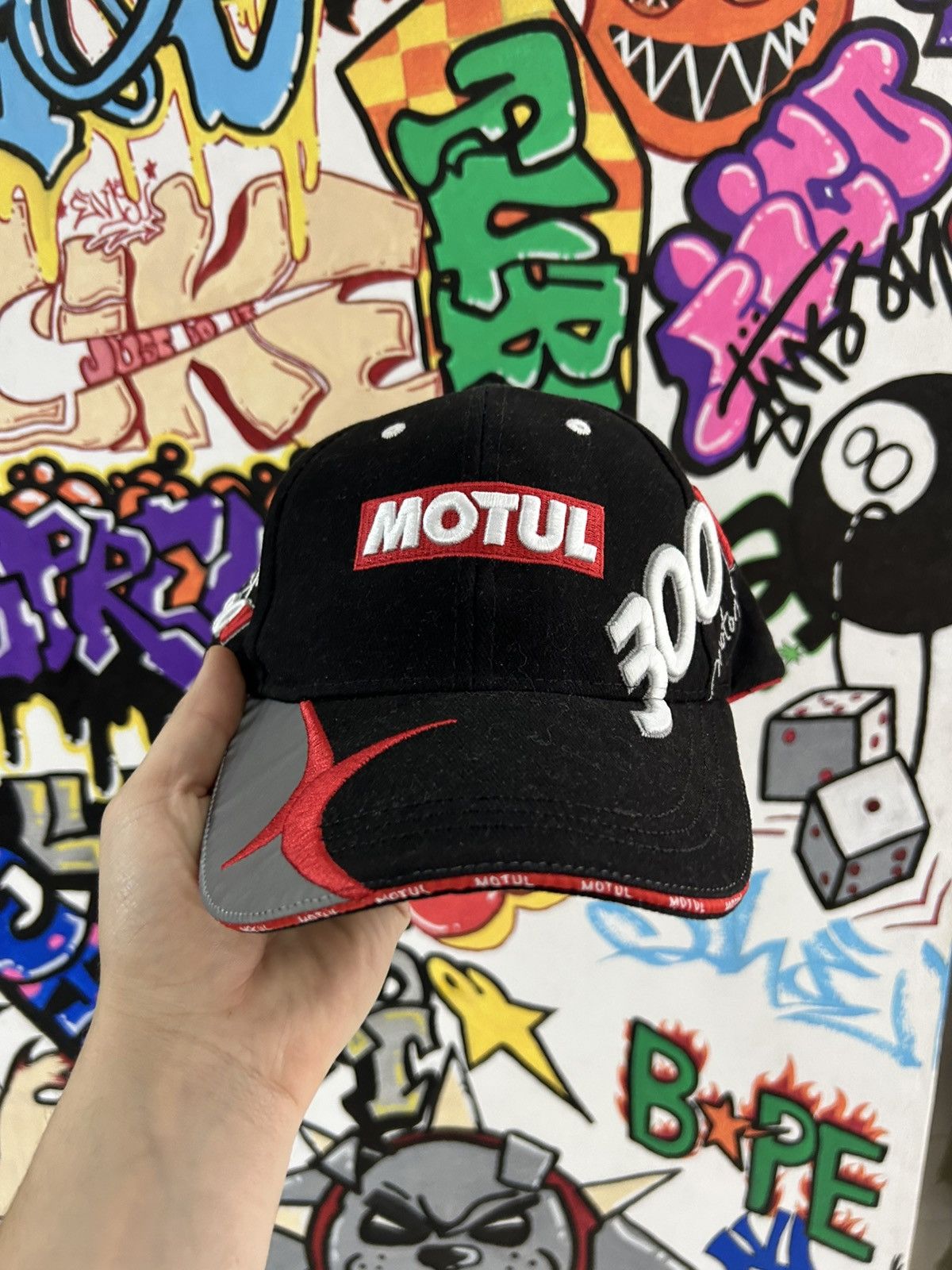 Vintage Motul Racing Vitnate Har Size ONE SIZE - 1 Thumbnail