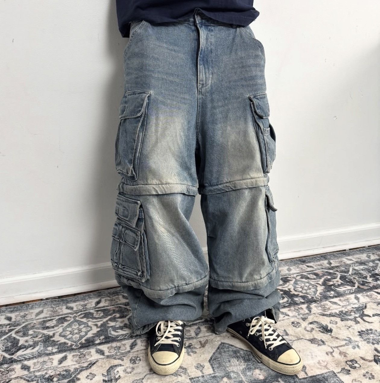PROJECT G/R Project G/R Trompe-L'ŒIL Denim Pants Sz 3 | Grailed