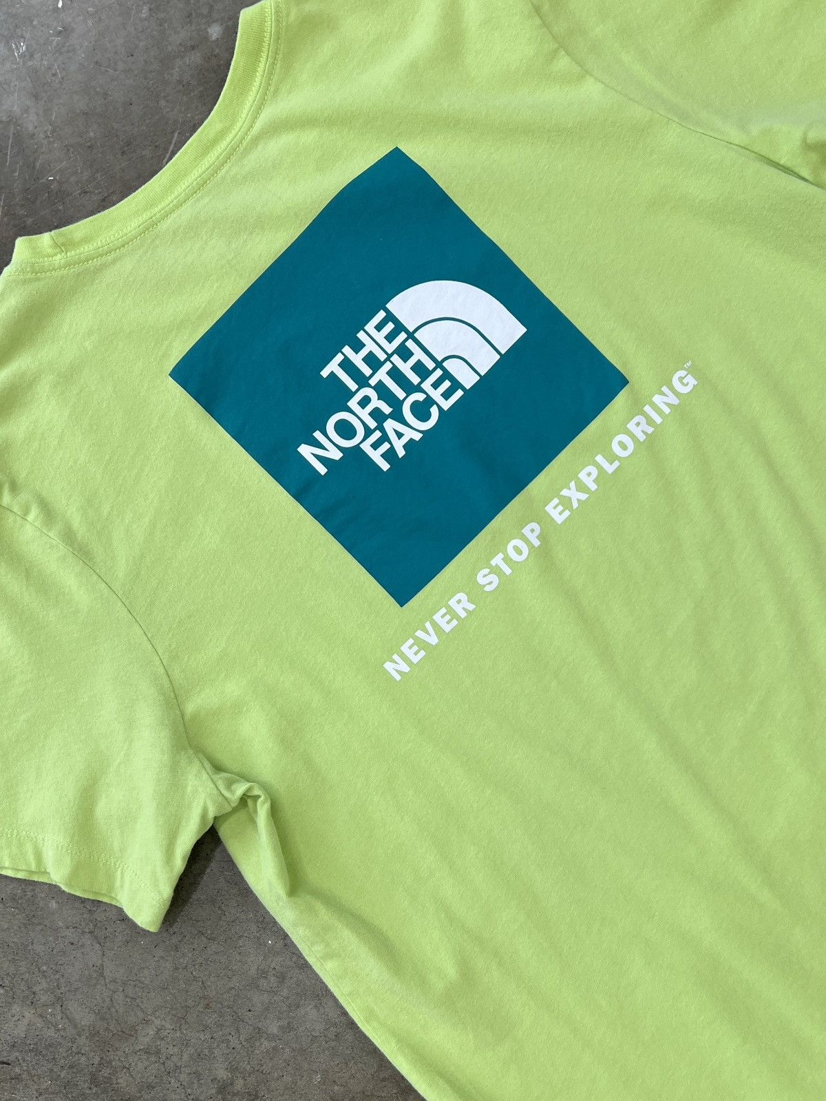 The North Face The North Face Logo W Tee Lime Green Large Size US L / EU 52-54 / 3 - 1 Thumbnail