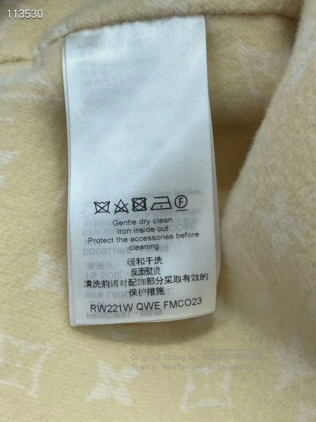 Louis Vuitton LV Monogram Robe Coat. Size XXS / US 00 / IT 34 - 7 Thumbnail