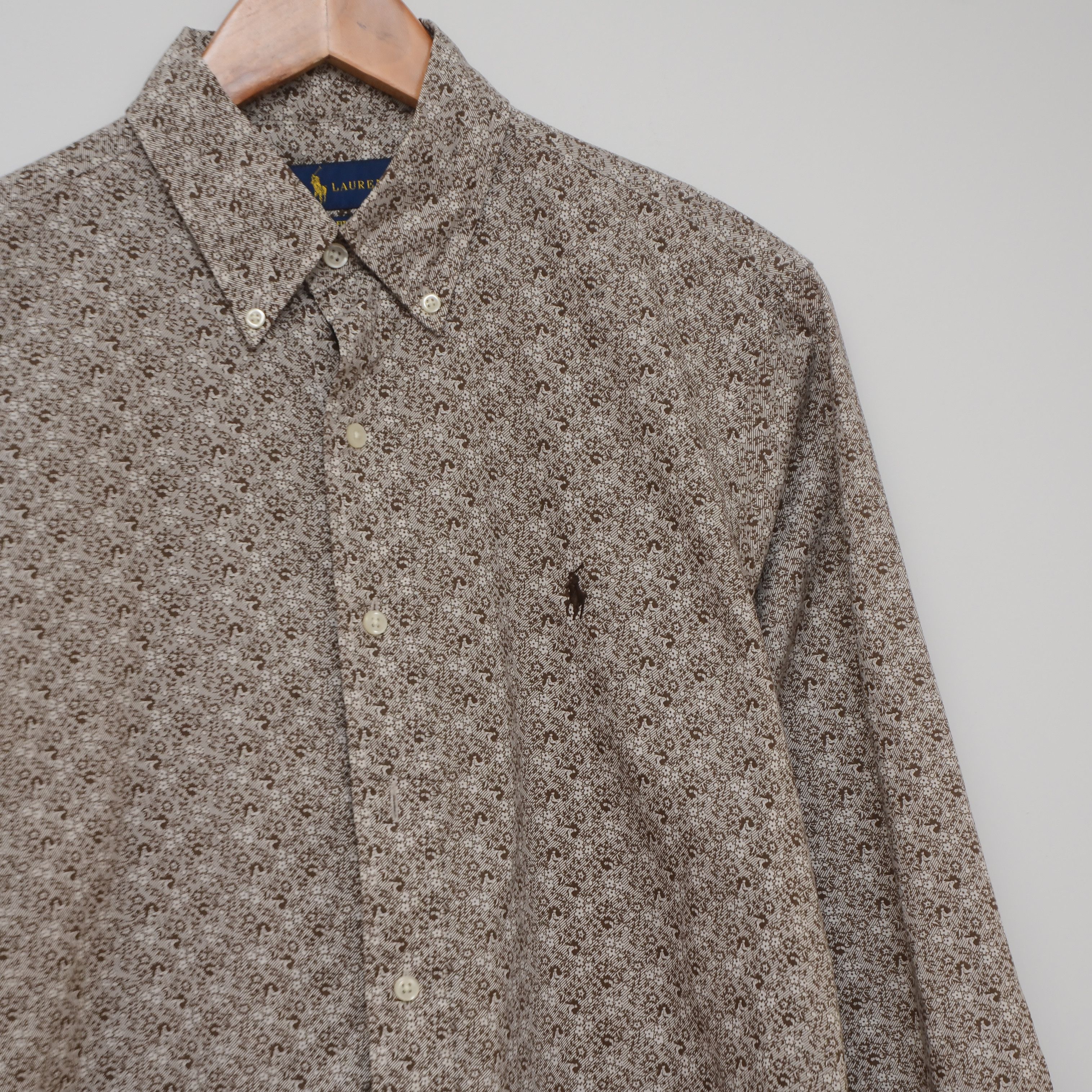 Ralph Lauren Rare Ralph Lauren Floral Autumn Print Size S-M Casual Shirt Size US S / EU 44-46 / 1 - 3 Thumbnail