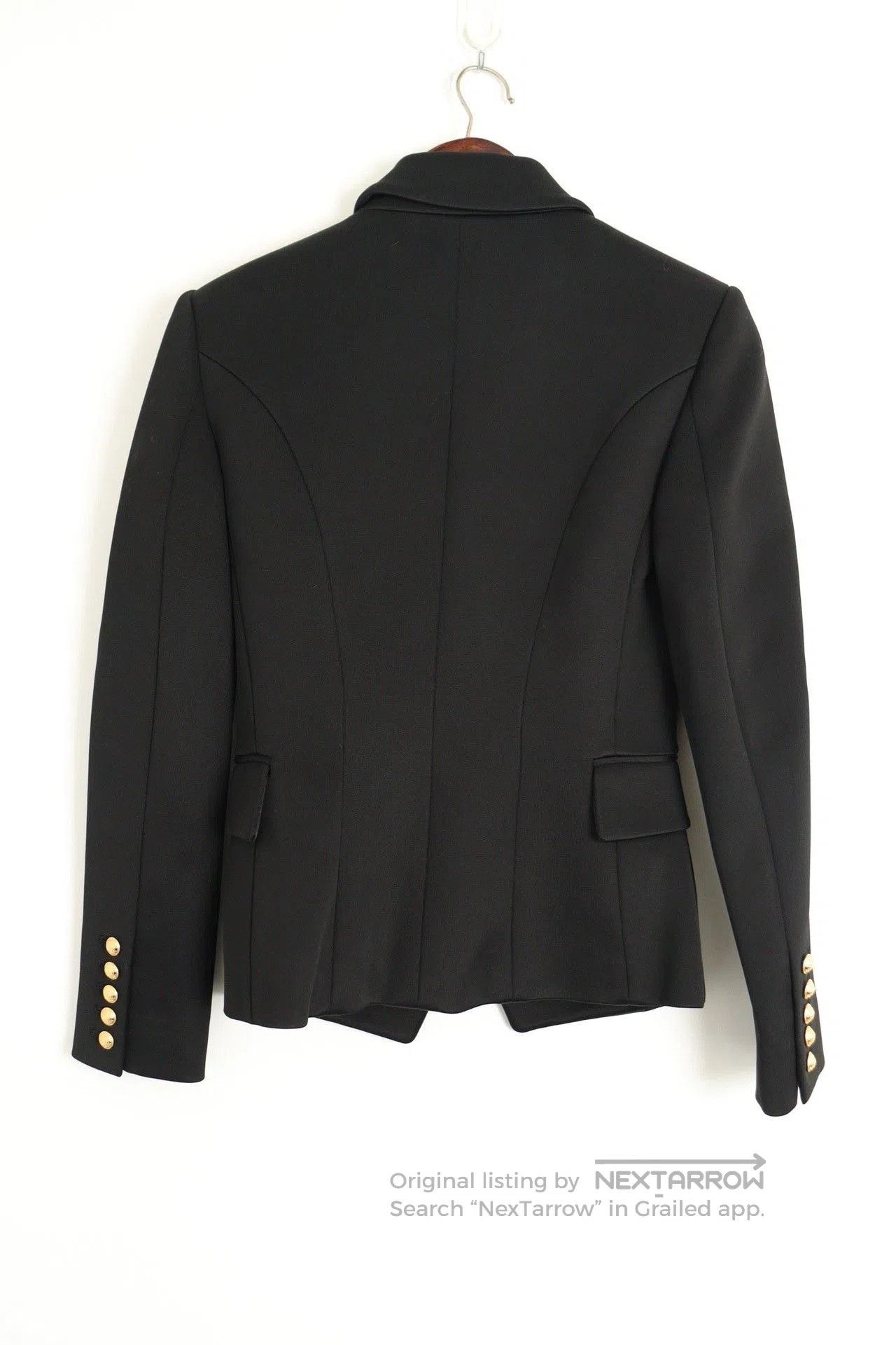 Balmain Balmain Black Double. Size XS / US 0-2 / IT 36-38 - 2 Thumbnail