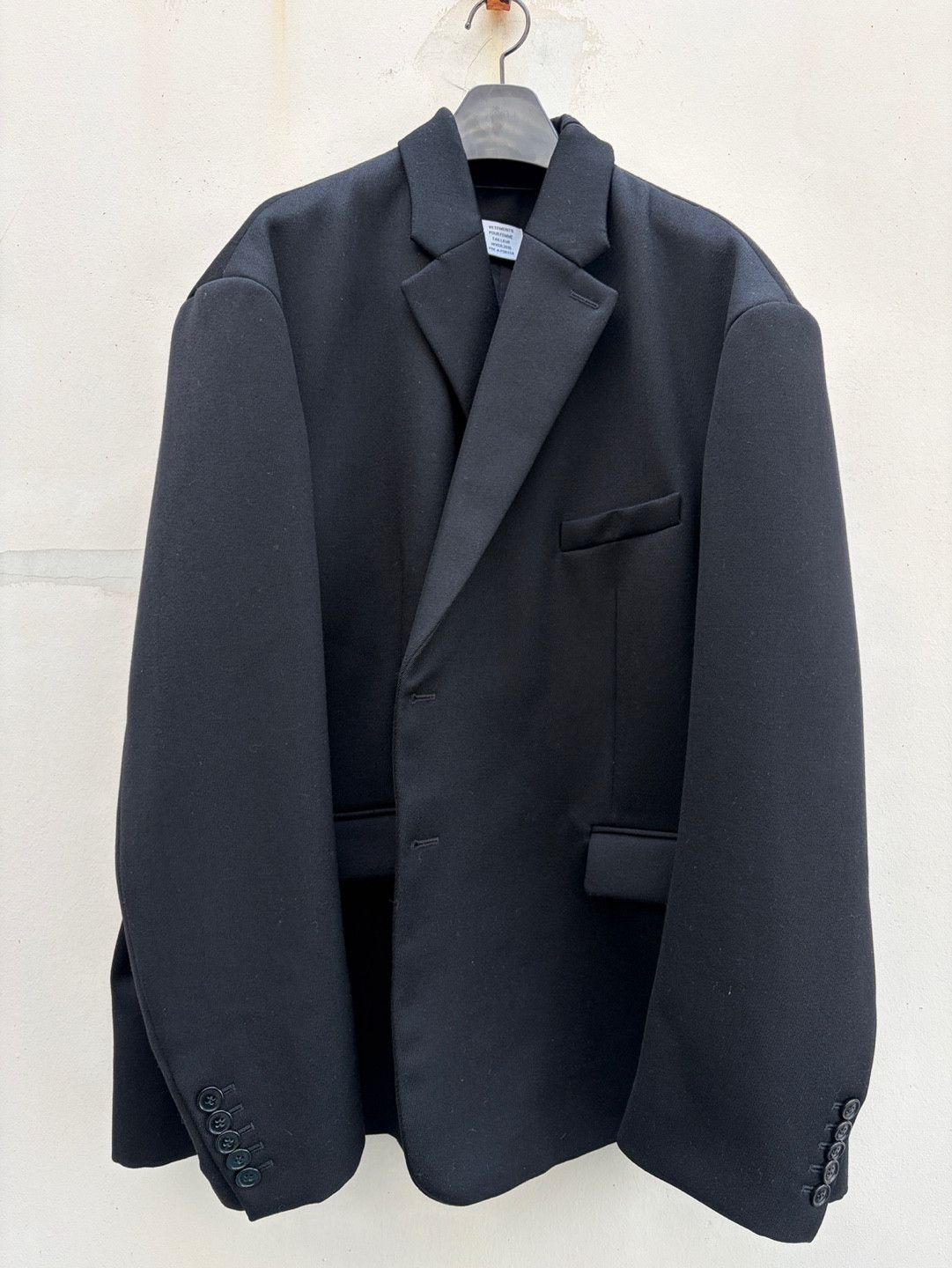 Vetements Rare FW16 Steroid Oversized Blazer FW15 Jacket Archive Demna Size US XS / EU 42 / 0 - 7 Thumbnail