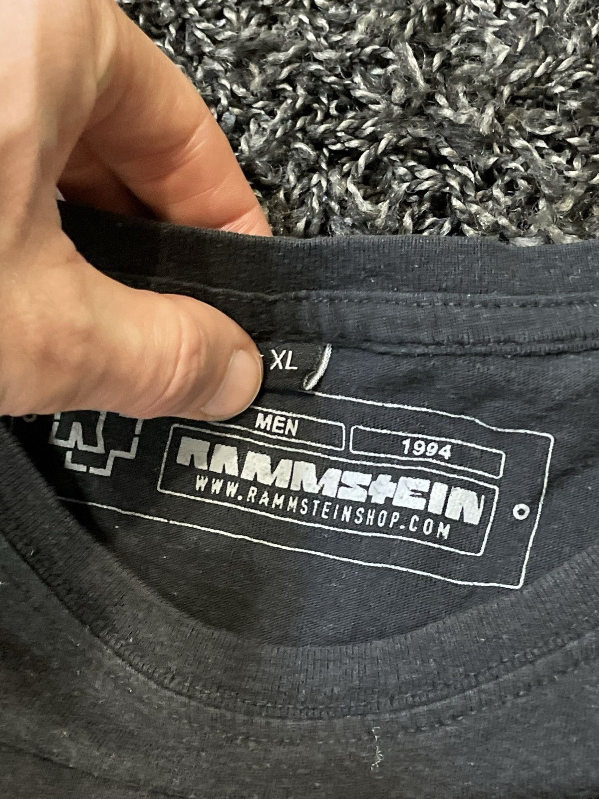 Band Tees Vintage Ramstein tee Rare t shirt Kiss Angels Y2K vtg 90s Size US XL / EU 56 / 4 - 5 Thumbnail