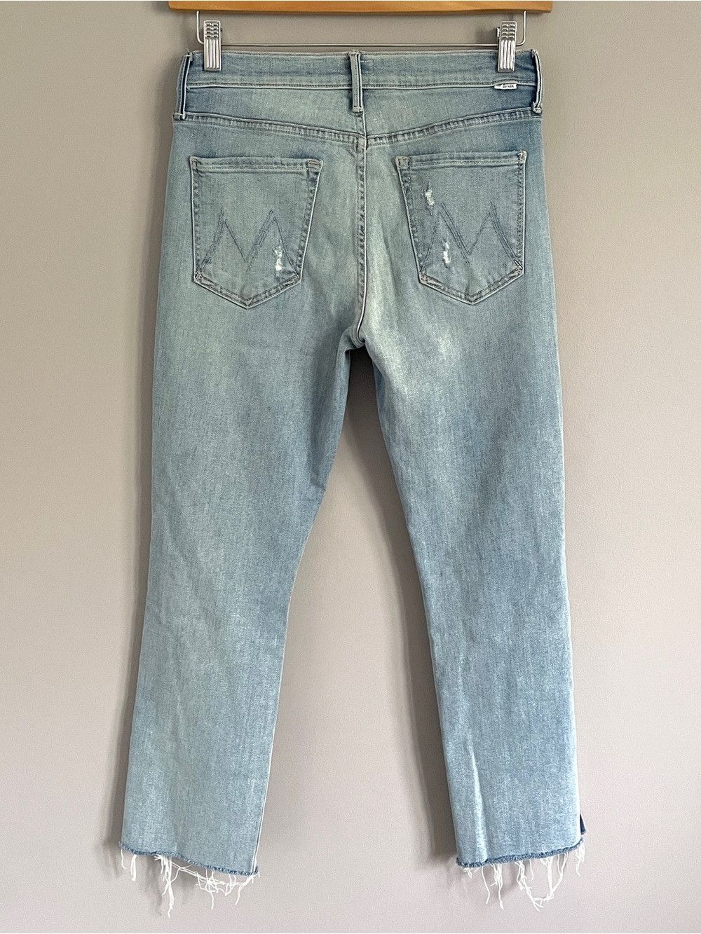 MOTHER MOTHER‎ The Rascal Ankle Snippet Mid Rise Straight Leg Jeans Size 30" / US 8 / IT 44 - 13 Thumbnail