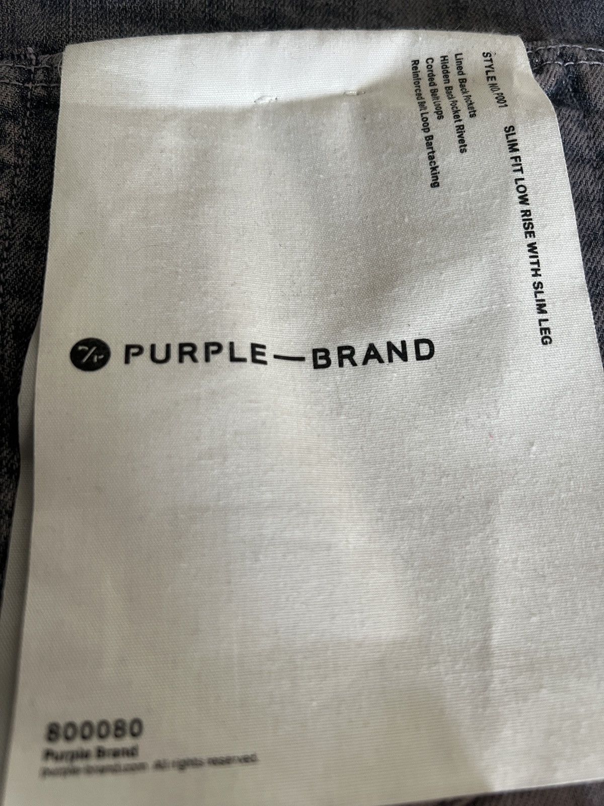 Purple Brand Lavender tint purple jeans Size US 33 - 4 Thumbnail