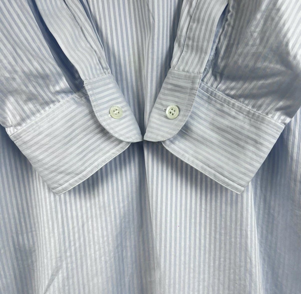 Dior Dior Blue Asymmetric Striped Polo Dress K12 Size XS / US 0-2 / IT 36-38 - 4 Thumbnail