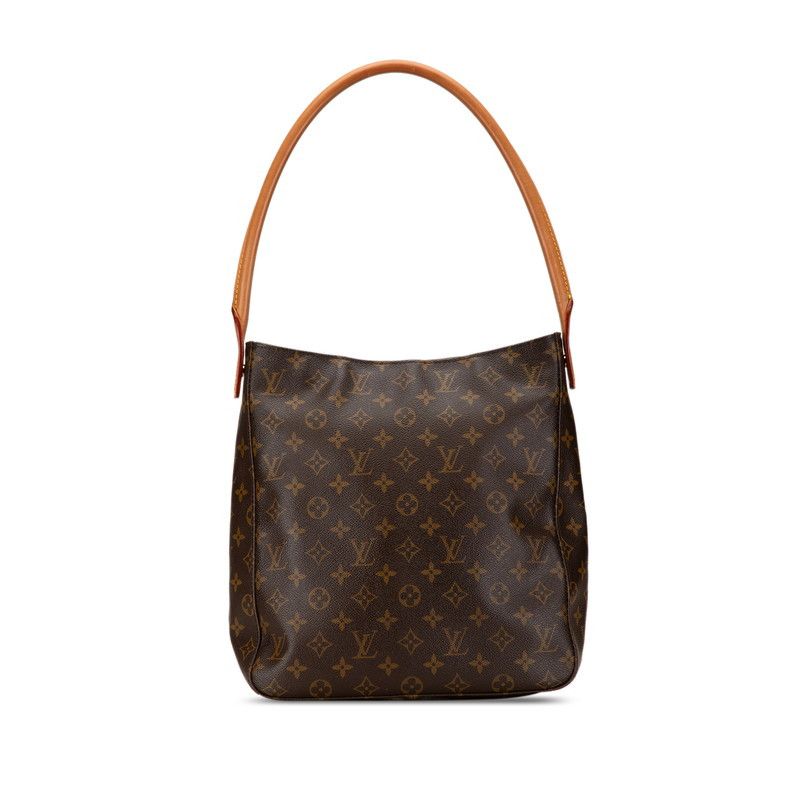 Louis Vuitton Louis Vuitton Louis Vuitton Monogram Looping GM Shoulder Bag M51145 Brown PVC Leather Canvas Shoulder Bag M51145 in Very Good Condition Size ONE SIZE - 1 Thumbnail