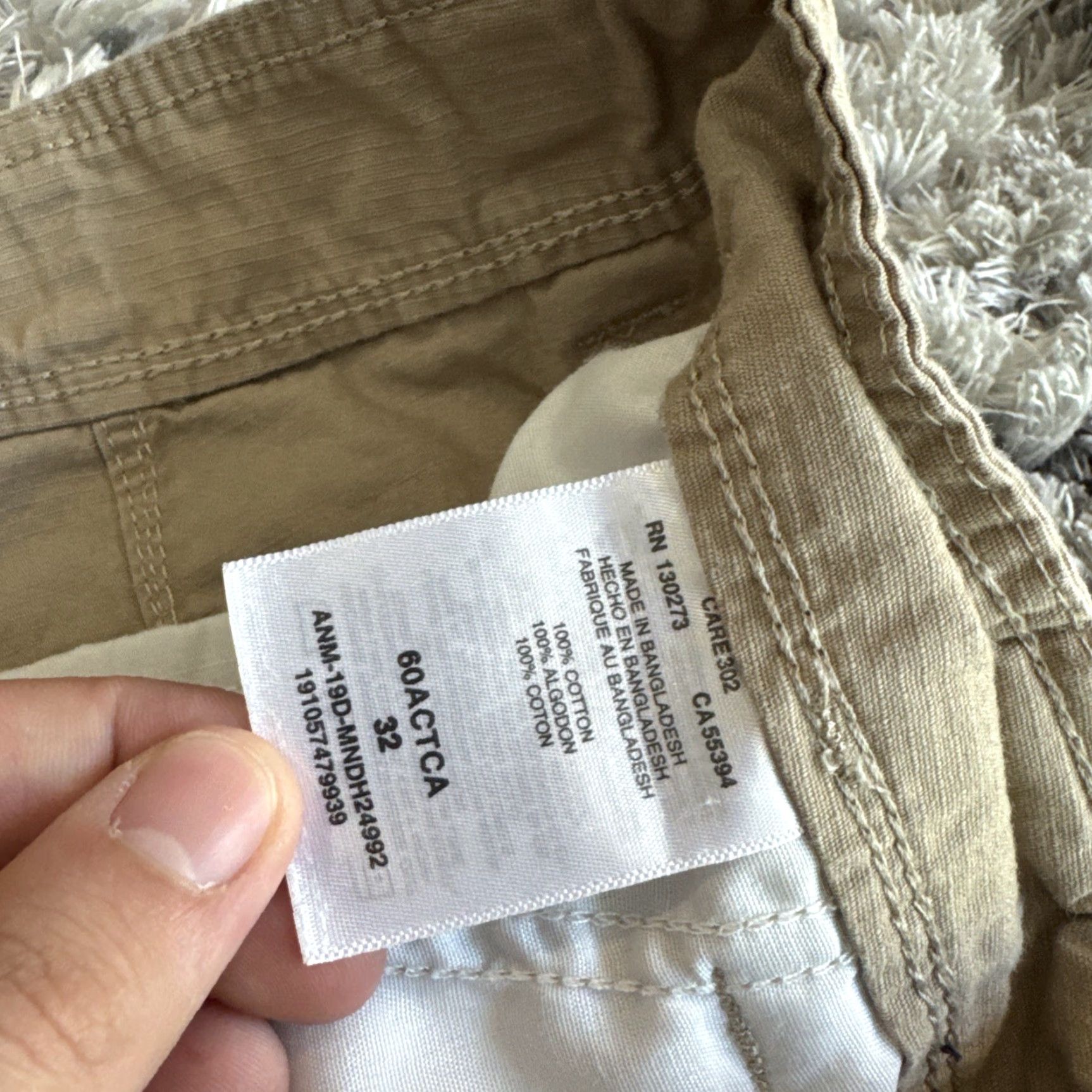 Wrangler VINTAGE Wrangler Cargo Shorts Men 32 Tan Brown Multi Pockets Hip Hop Y2K Mens Size US 32 / EU 48 - 4 Thumbnail